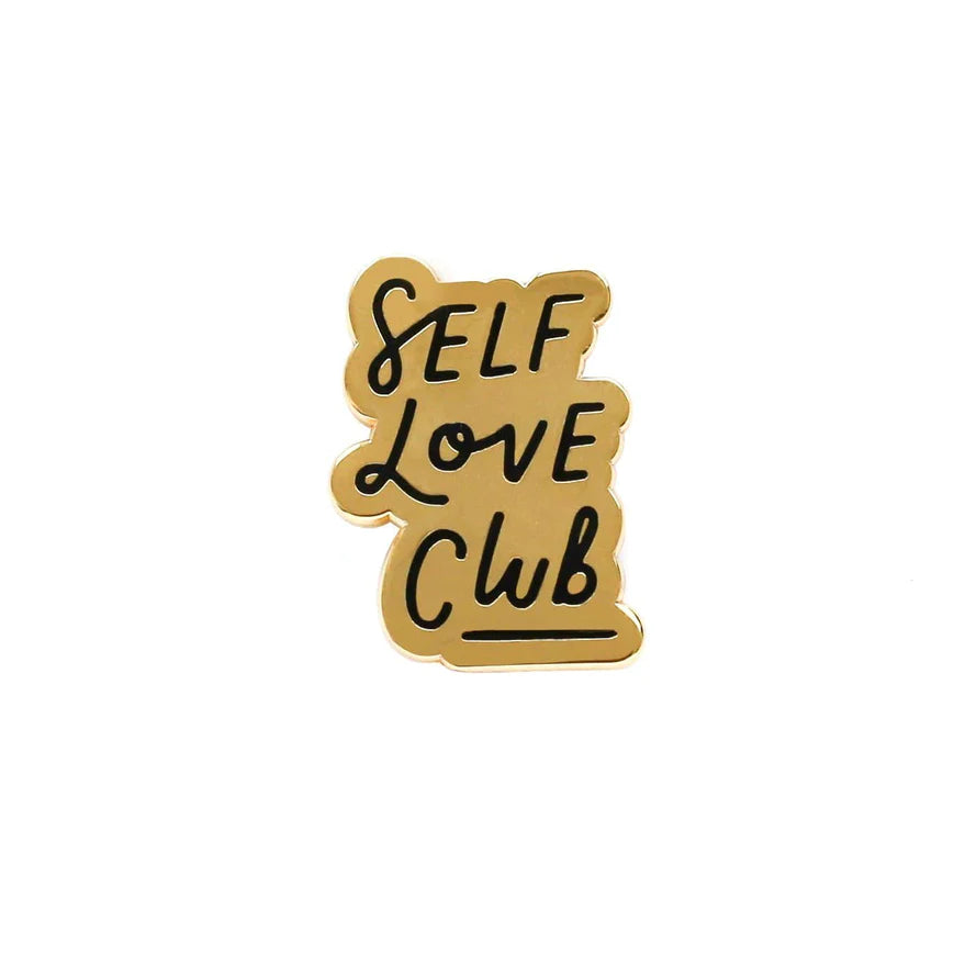 Enamel pin Self Love Club
