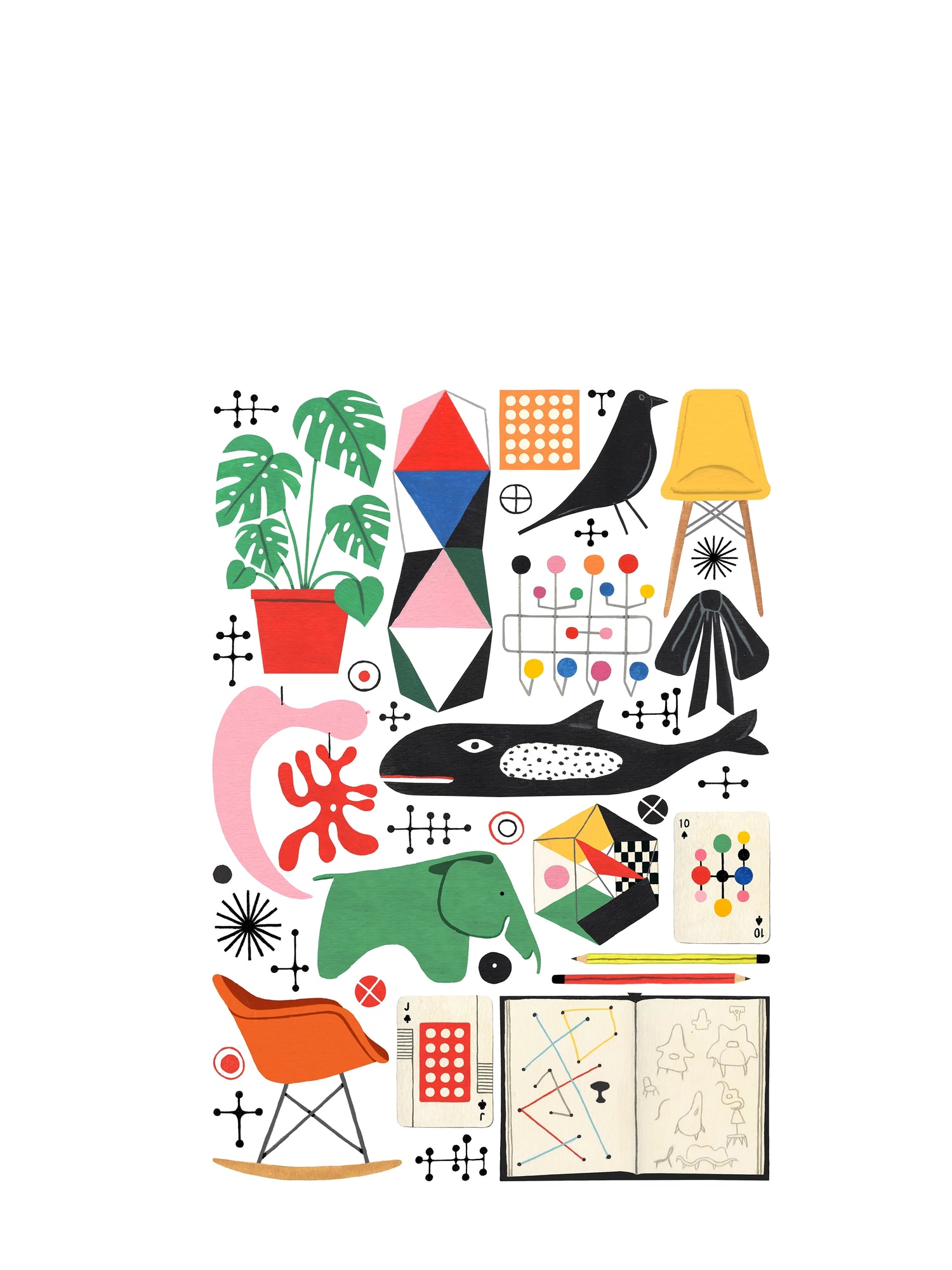 Eames jigsaw puzzle (1000 pcs)