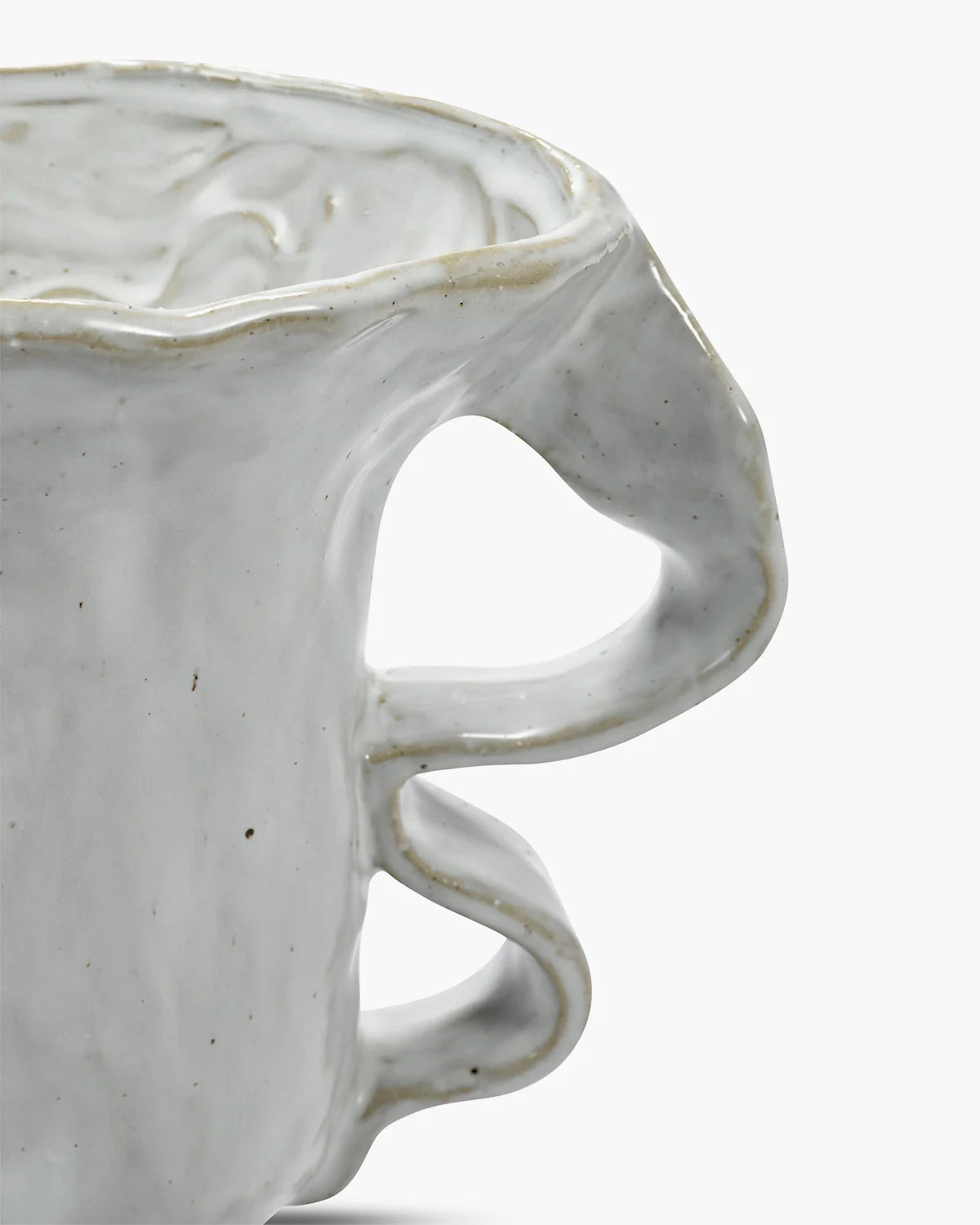 Rosie vase N°03 (32,5cm), white