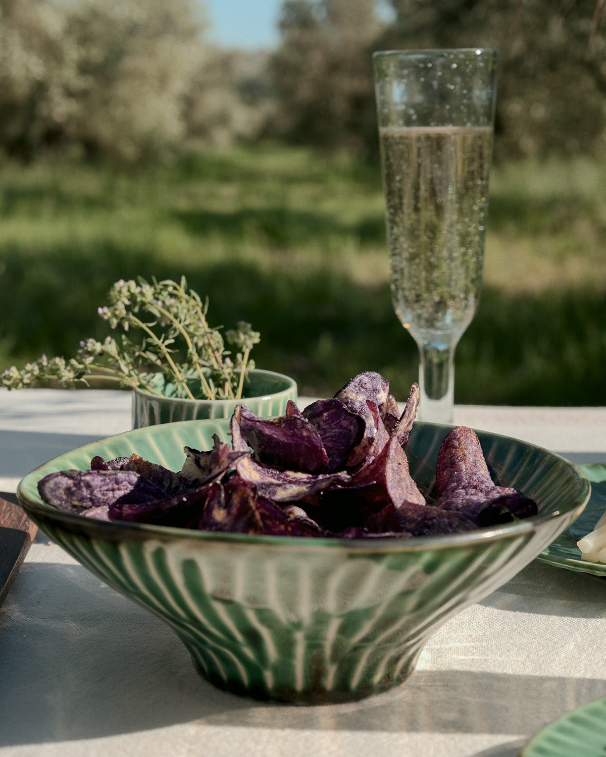 Verde Lanza soup bowl, green (17cm)
