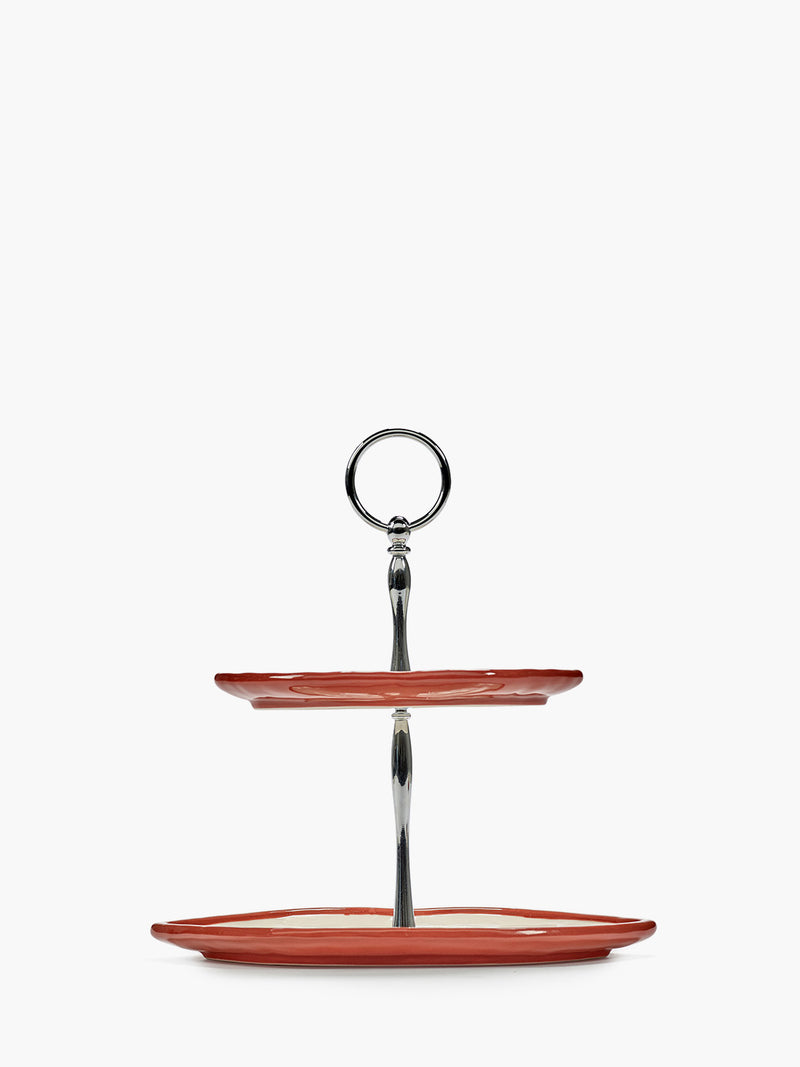 Lips 2-tier cake stand (23,5cm)