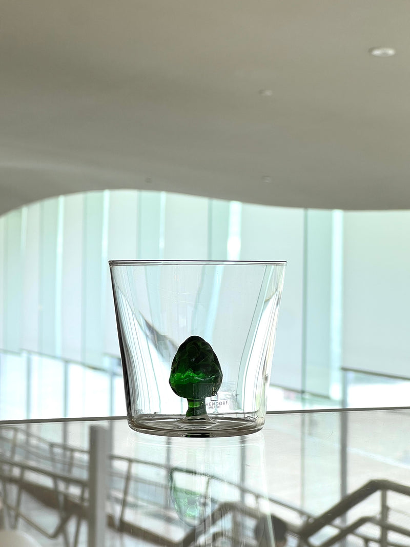 Artichoke Glass Tumbler, Vegetables Collection