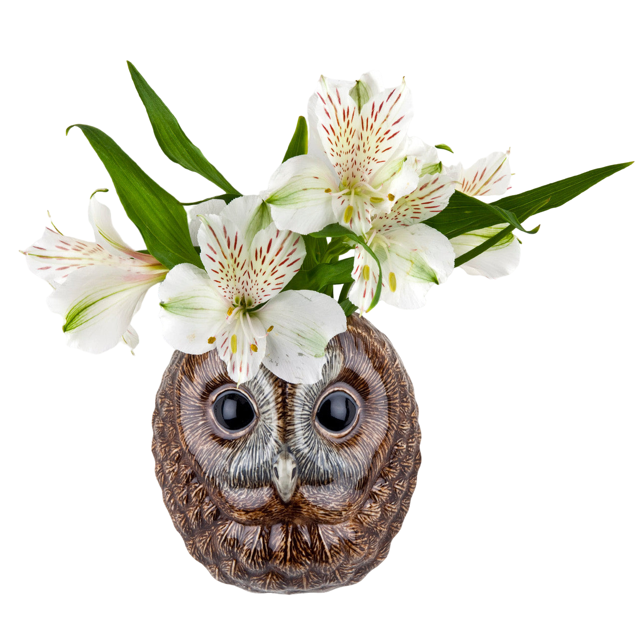 Tawny Owl Wall Vase, small