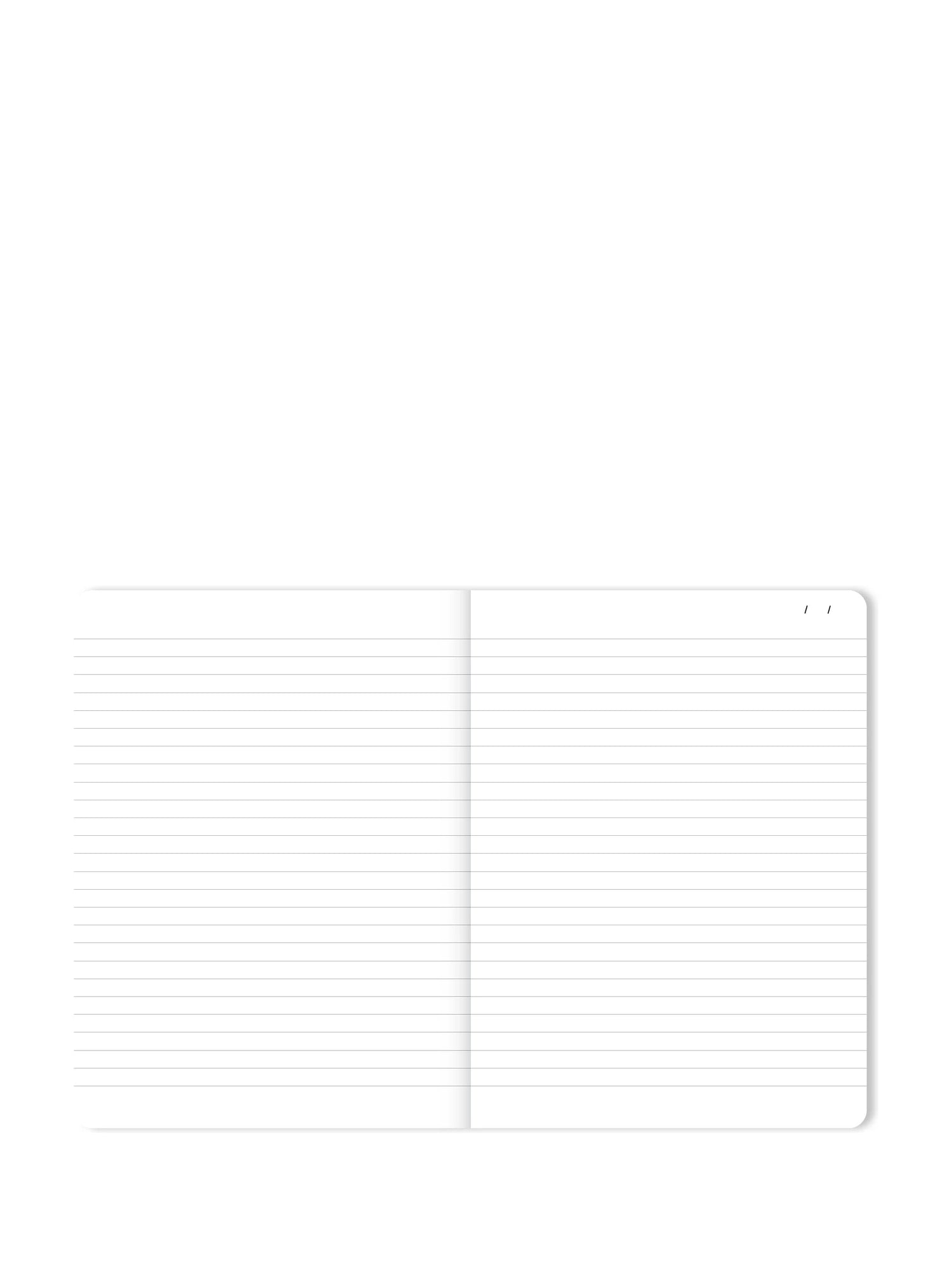 Fabrique Notebook, Yellow Stripes