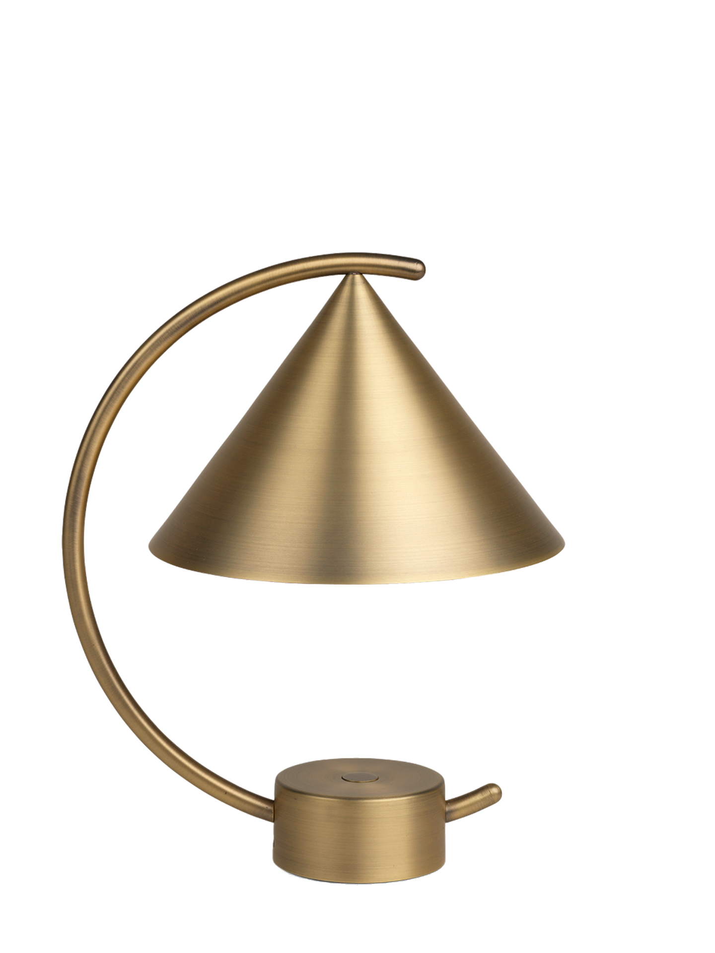 Portable lamp Meridian, brass
