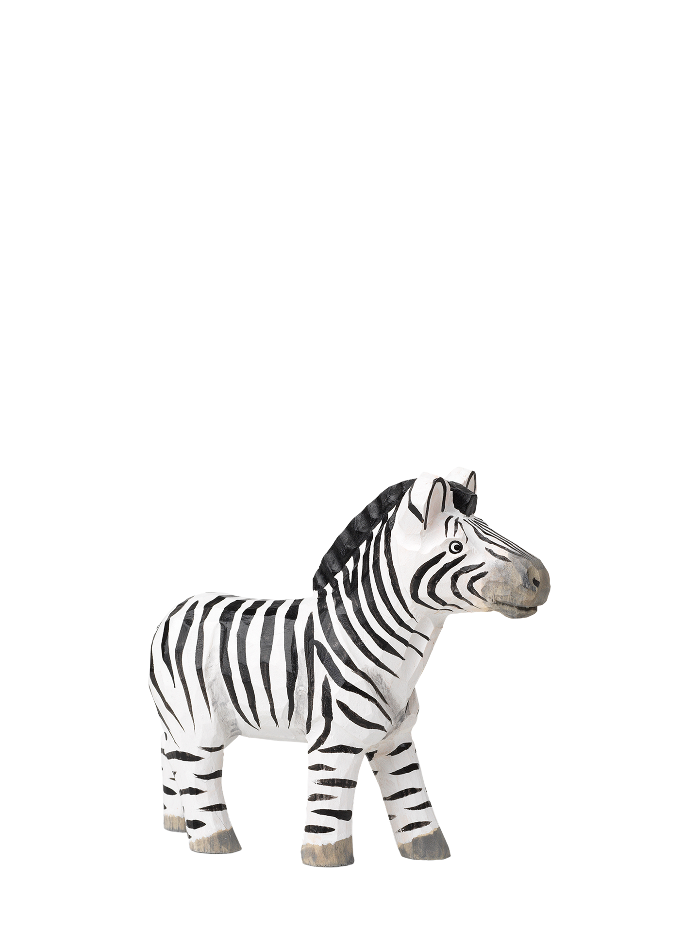 Zebra, Hand-carved wooden animal