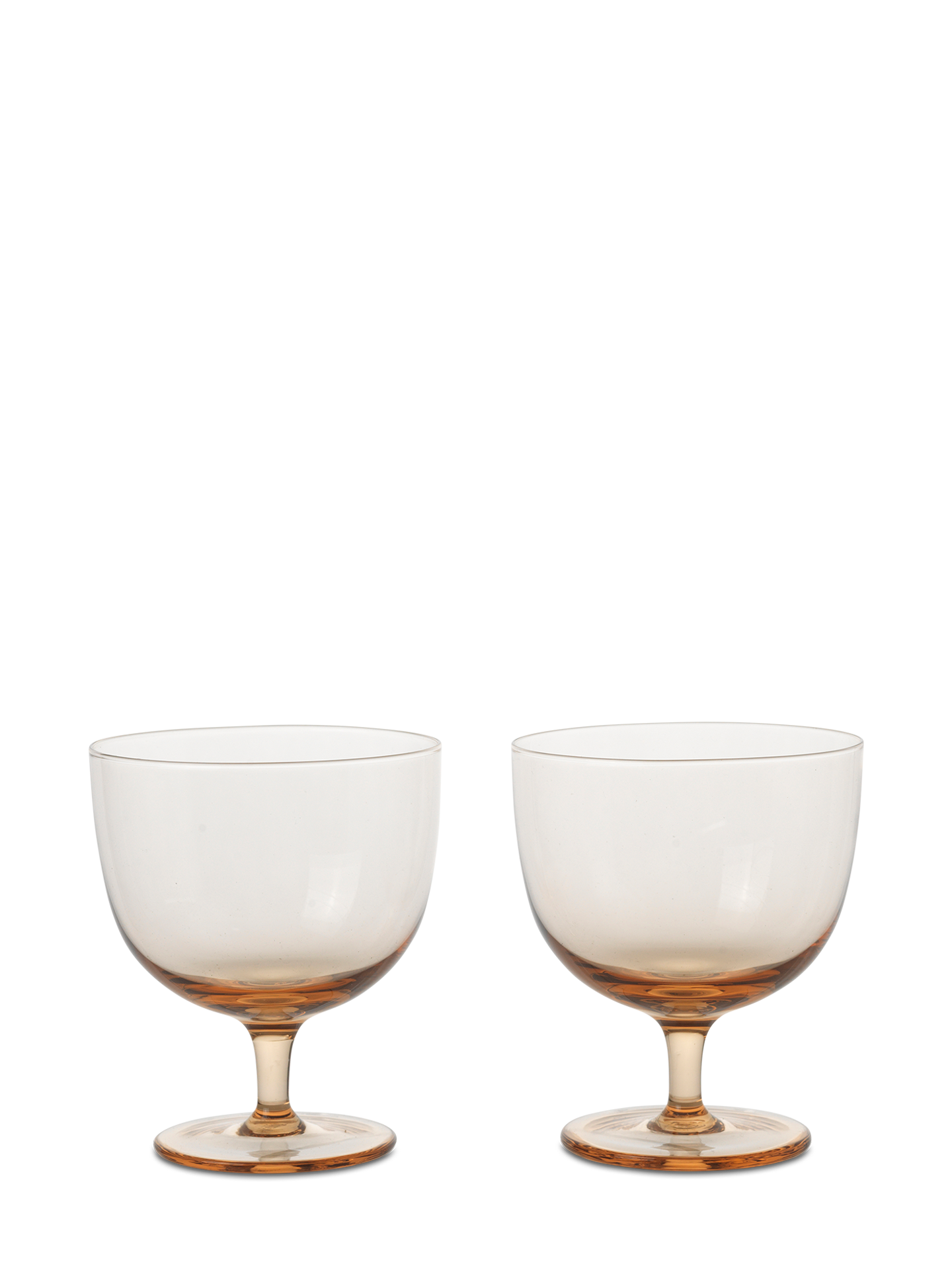 Rose Water Glasses, set of two