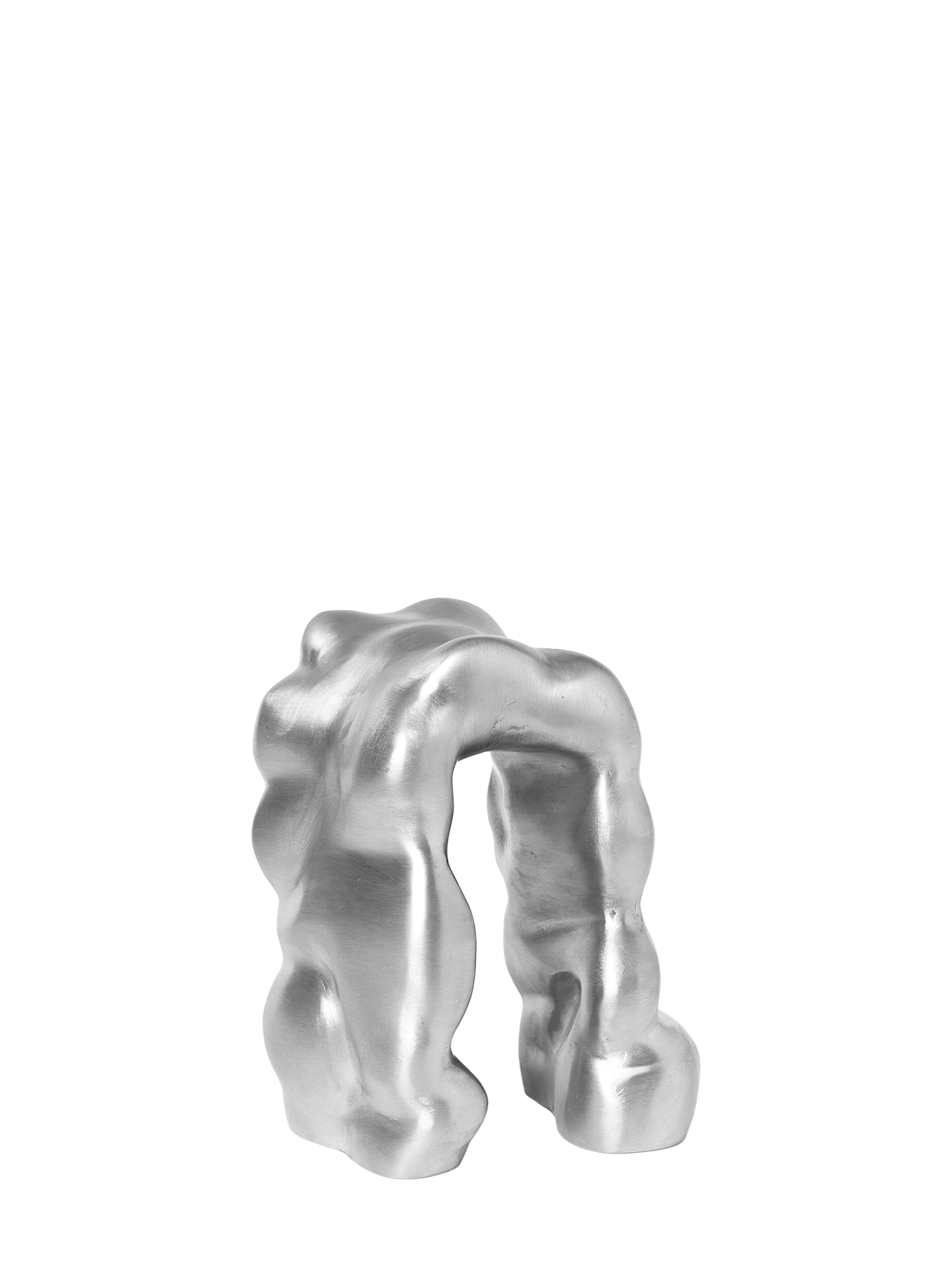 Morf Sculpture - Brushed Aluminium