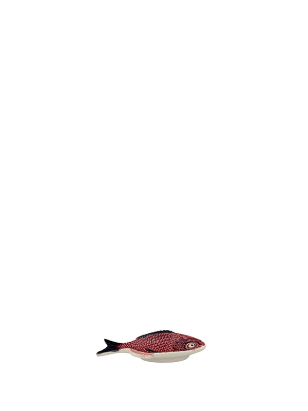 Decorative fish-shaped object on a white background