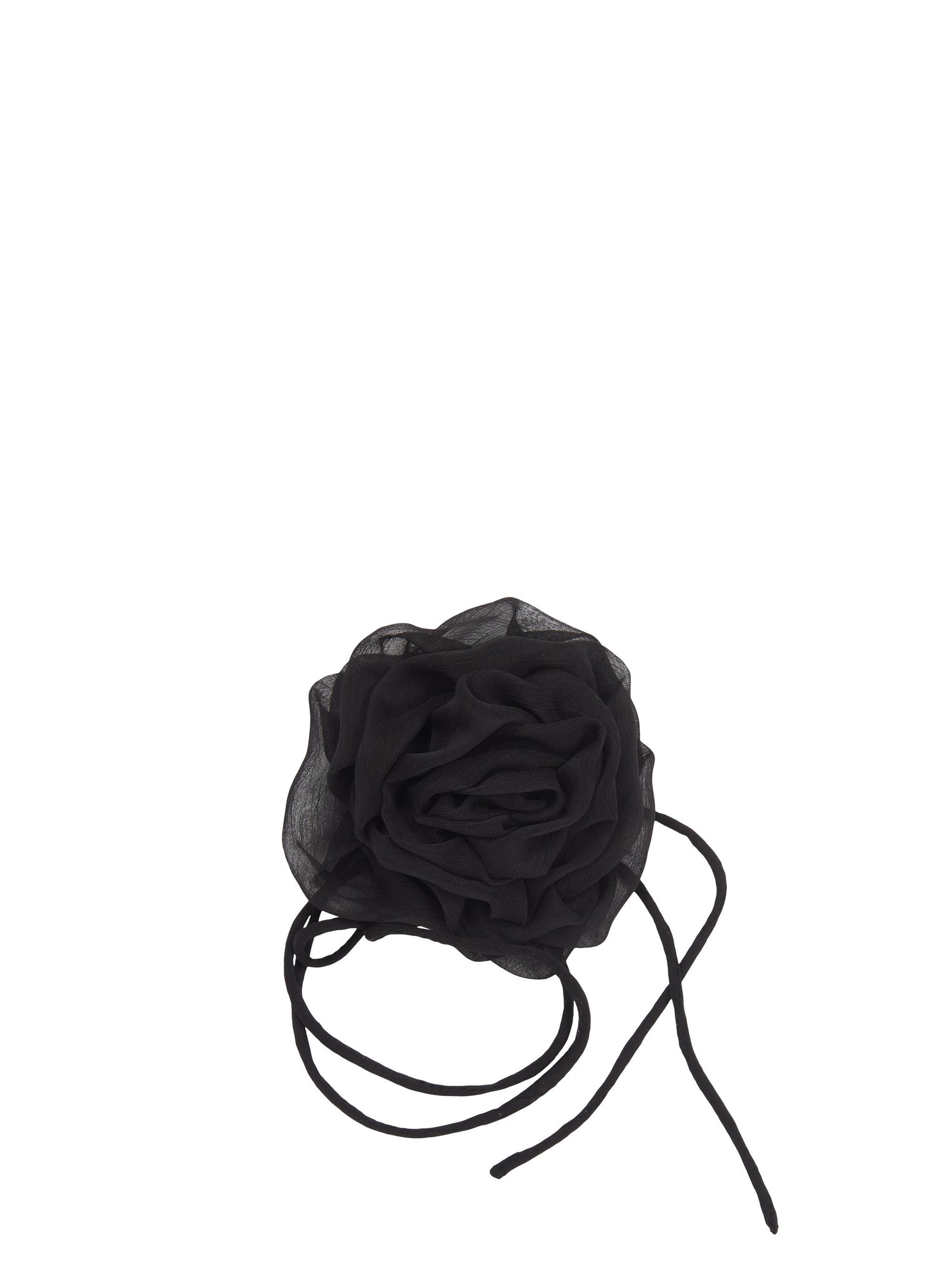 Flower string, black