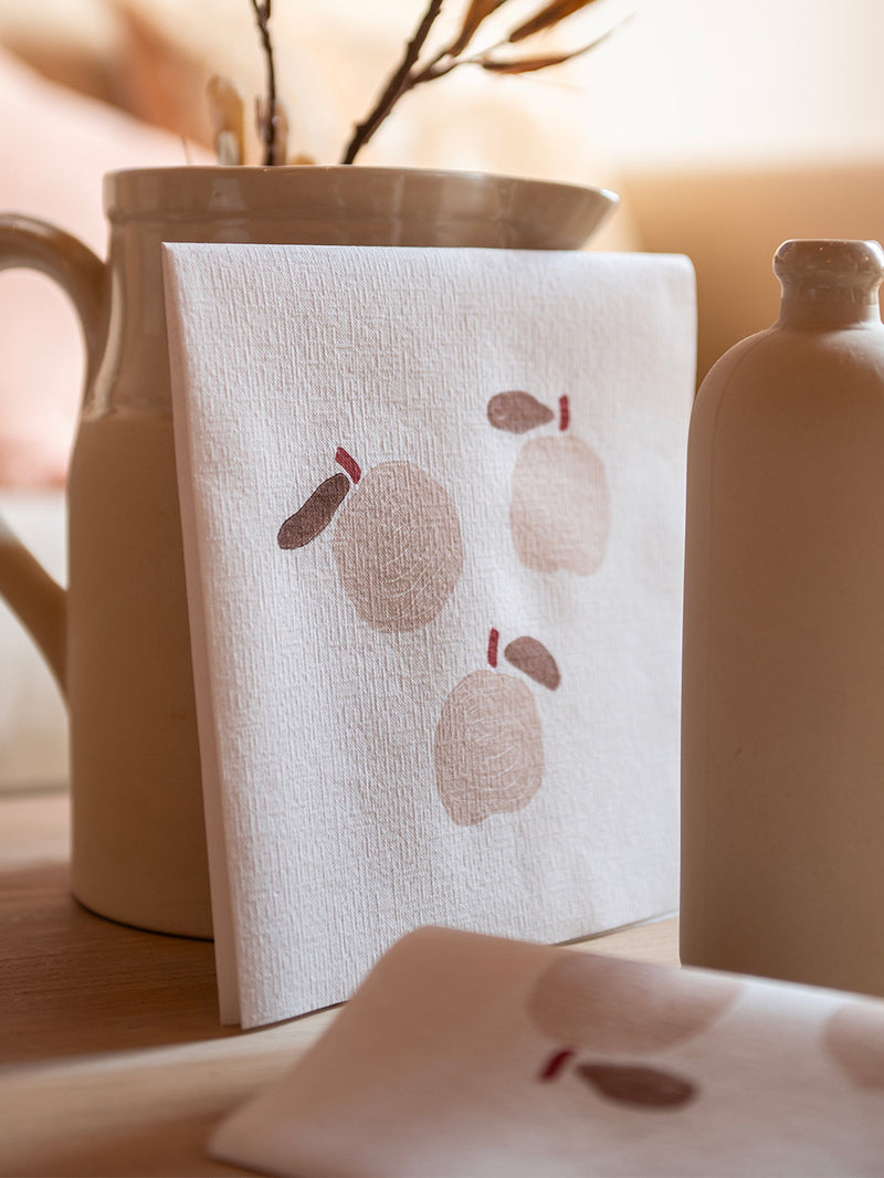 Apple dinner napkins (40x40 cm)