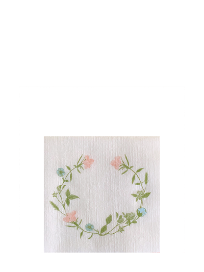 Cocktail napkins (25x25cm), Fleurs des Pres