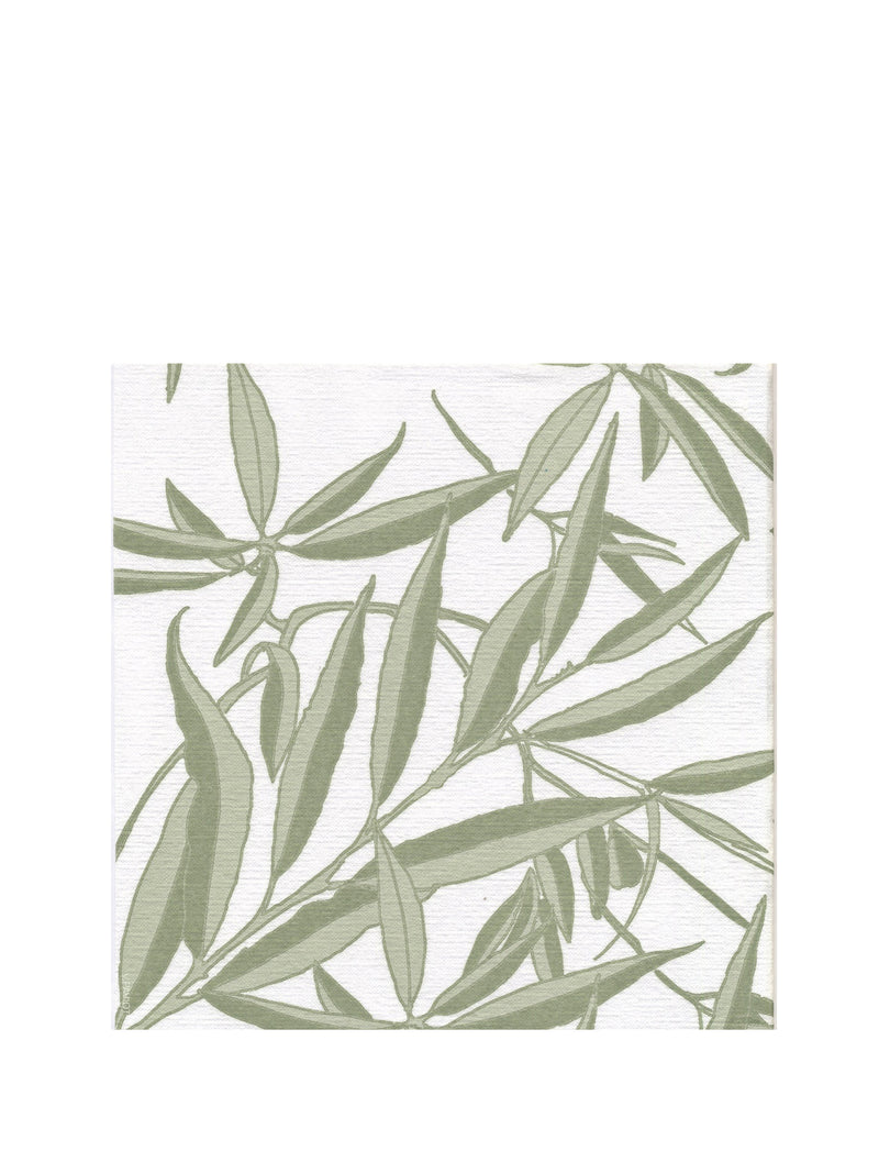 Dinner napkins (40x40cm), Feuilles de Saule