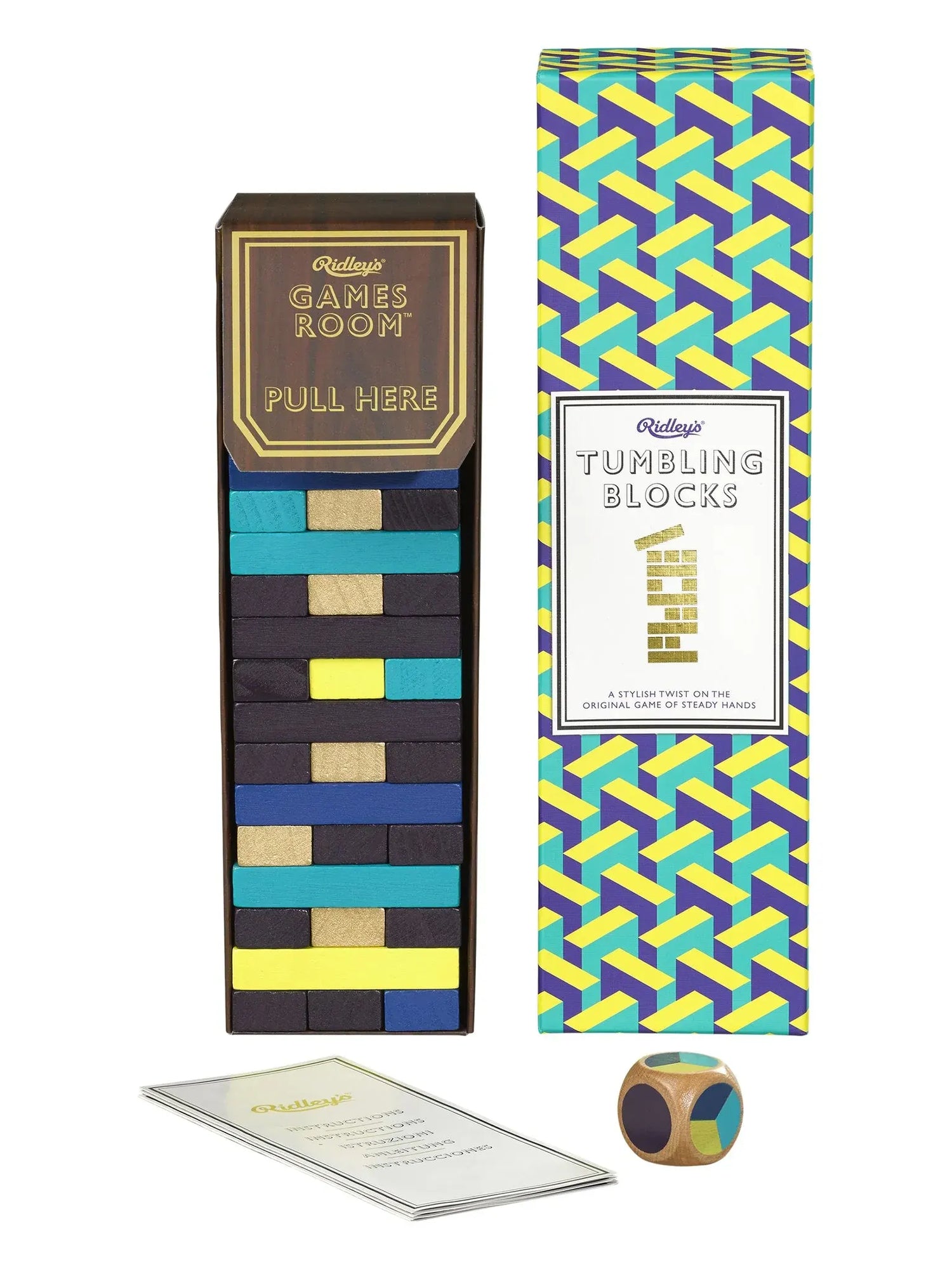 Tumbling Blocks with colours