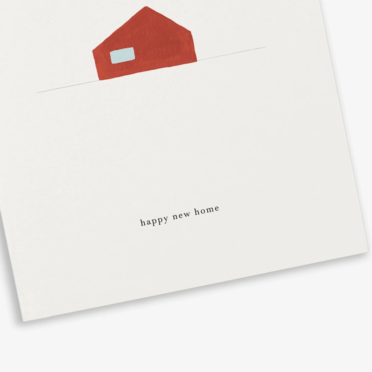 House (happy new home) New home card