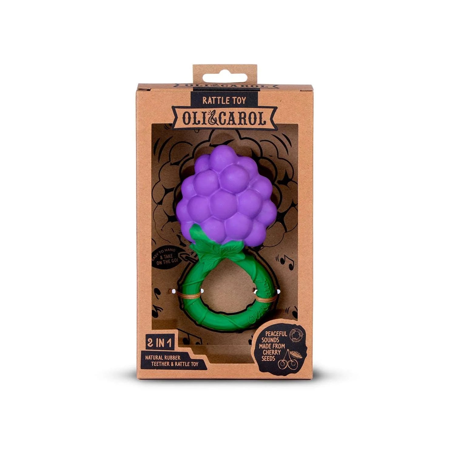 GRAPE RATTLE TOY