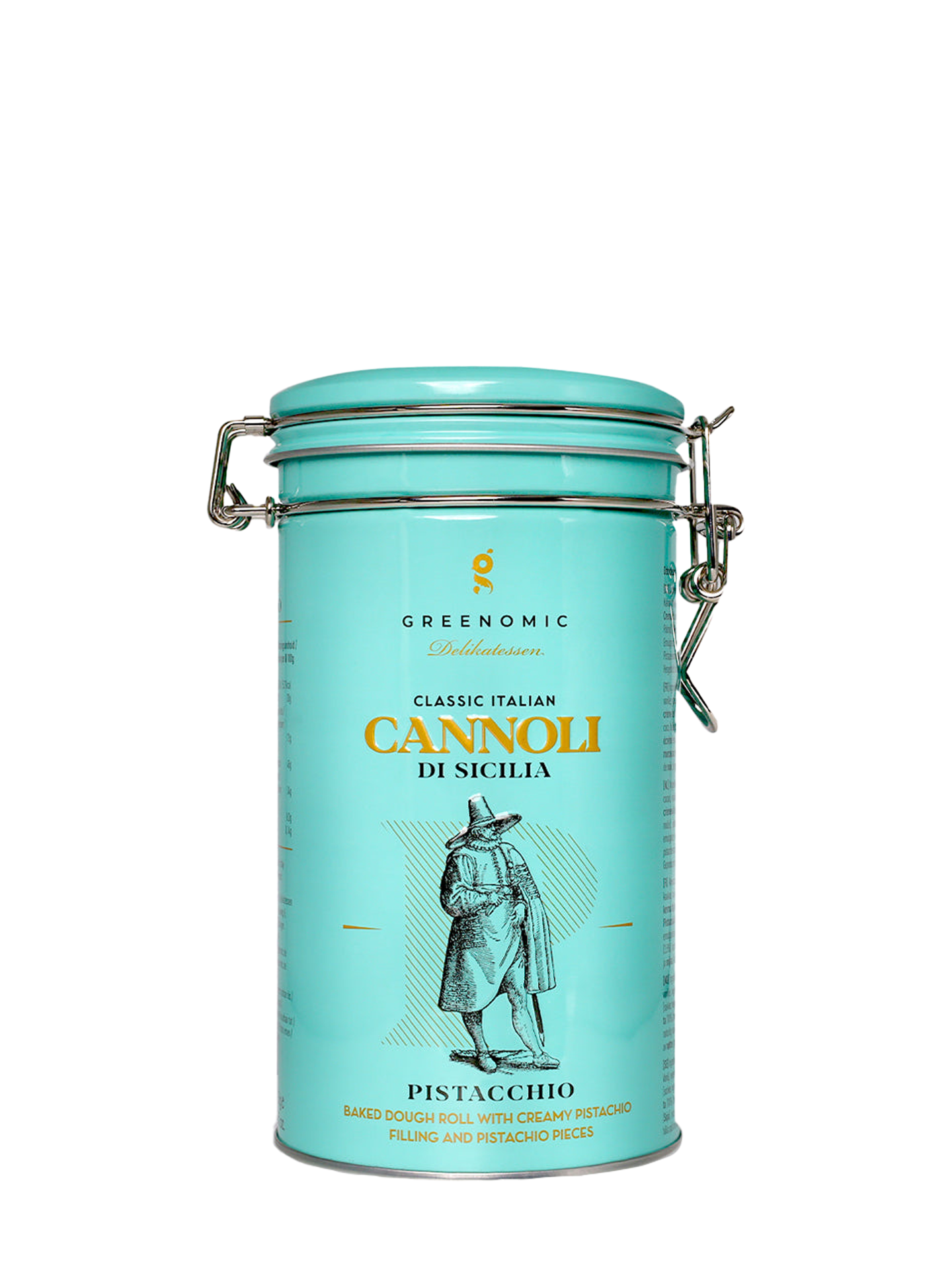 Cannoli di Sicilia Pistacchio in Tin Jar