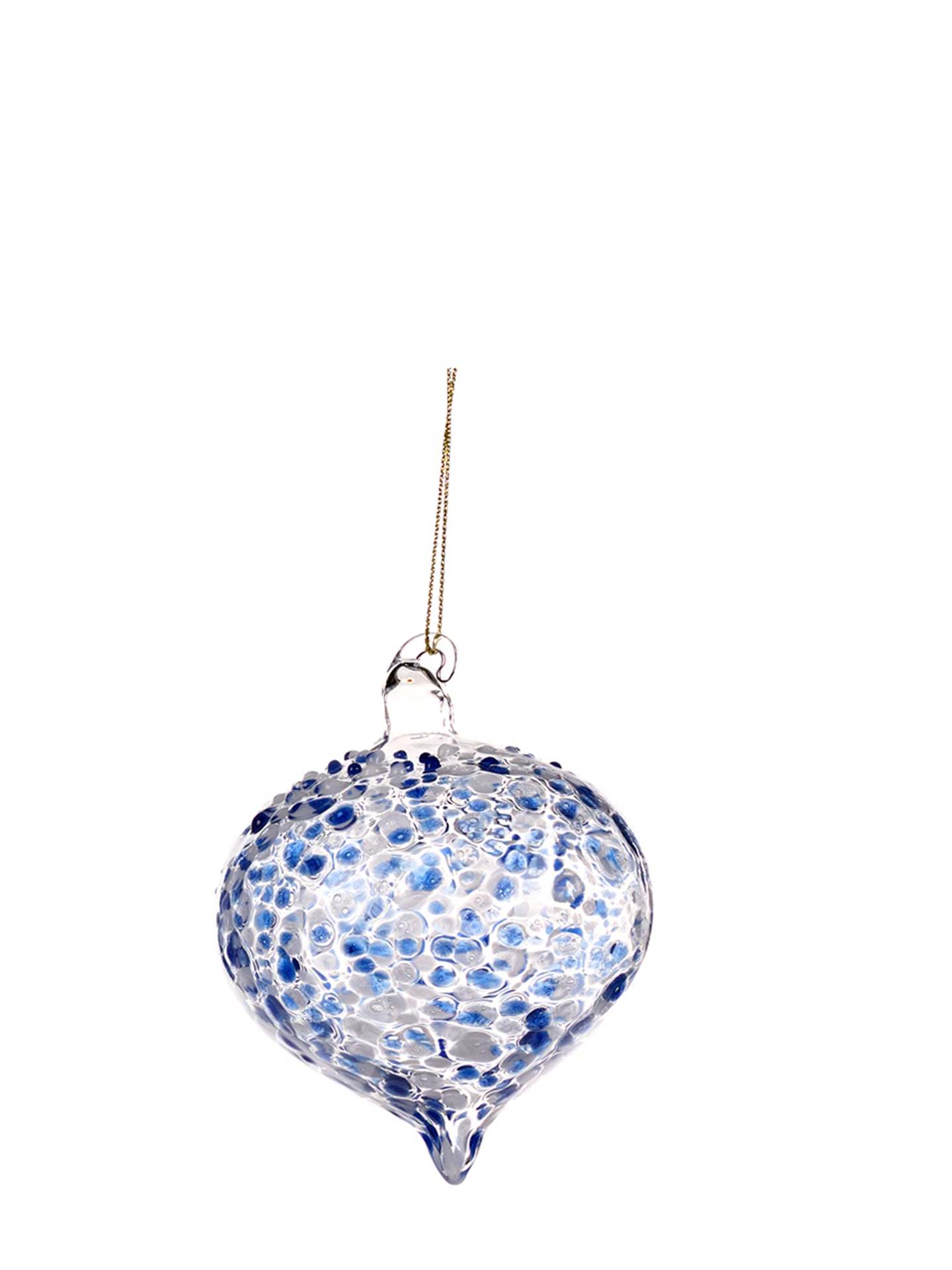 Dotted Glass Ornament, Onion