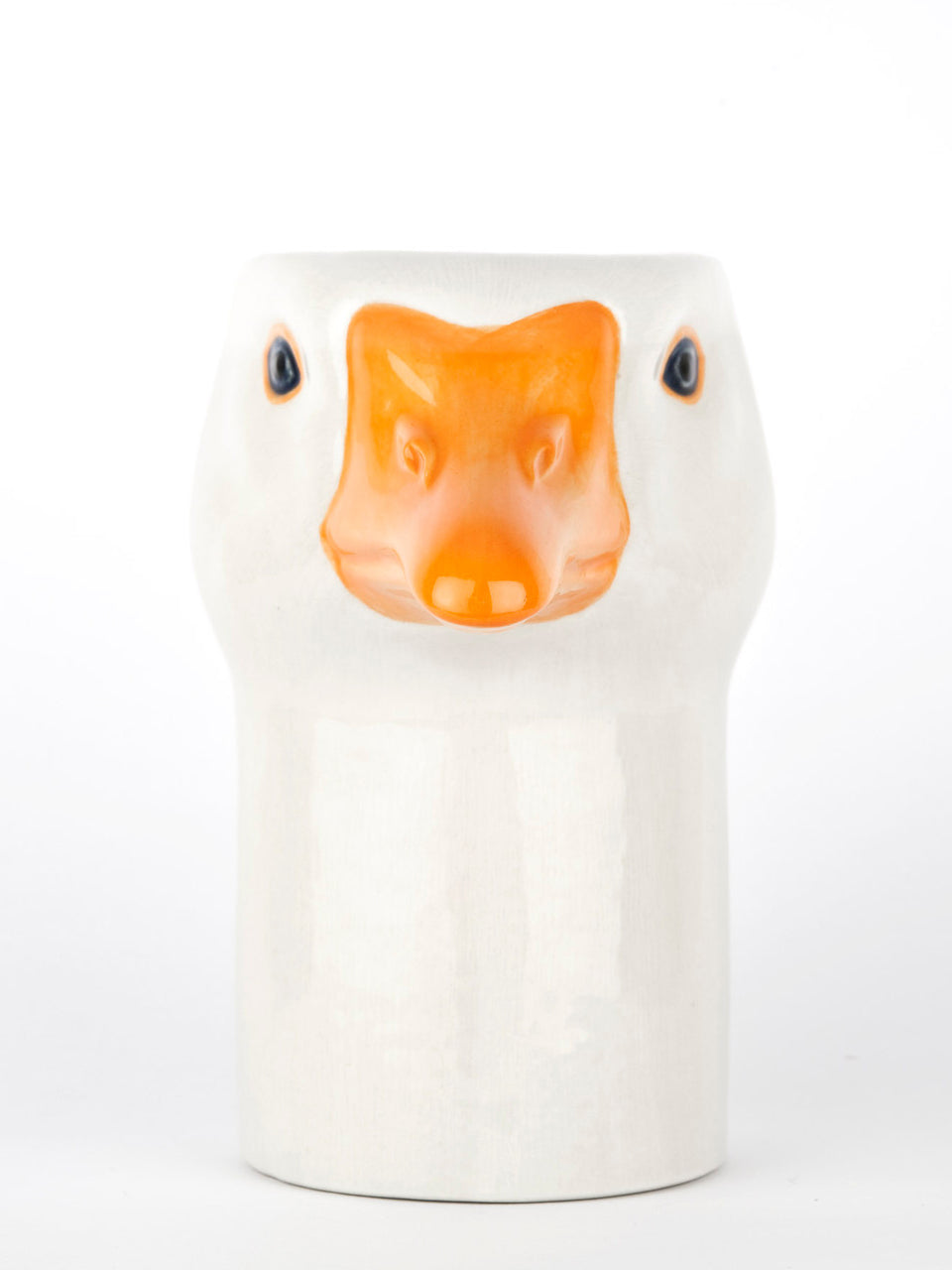 Goose Utensil Pot, ivory