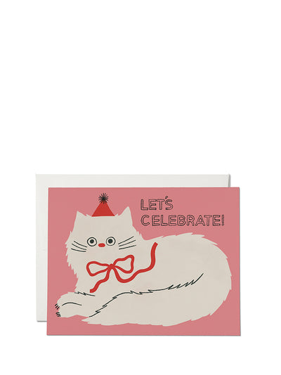 Let's celebrate party persian, congrats card for all occasions