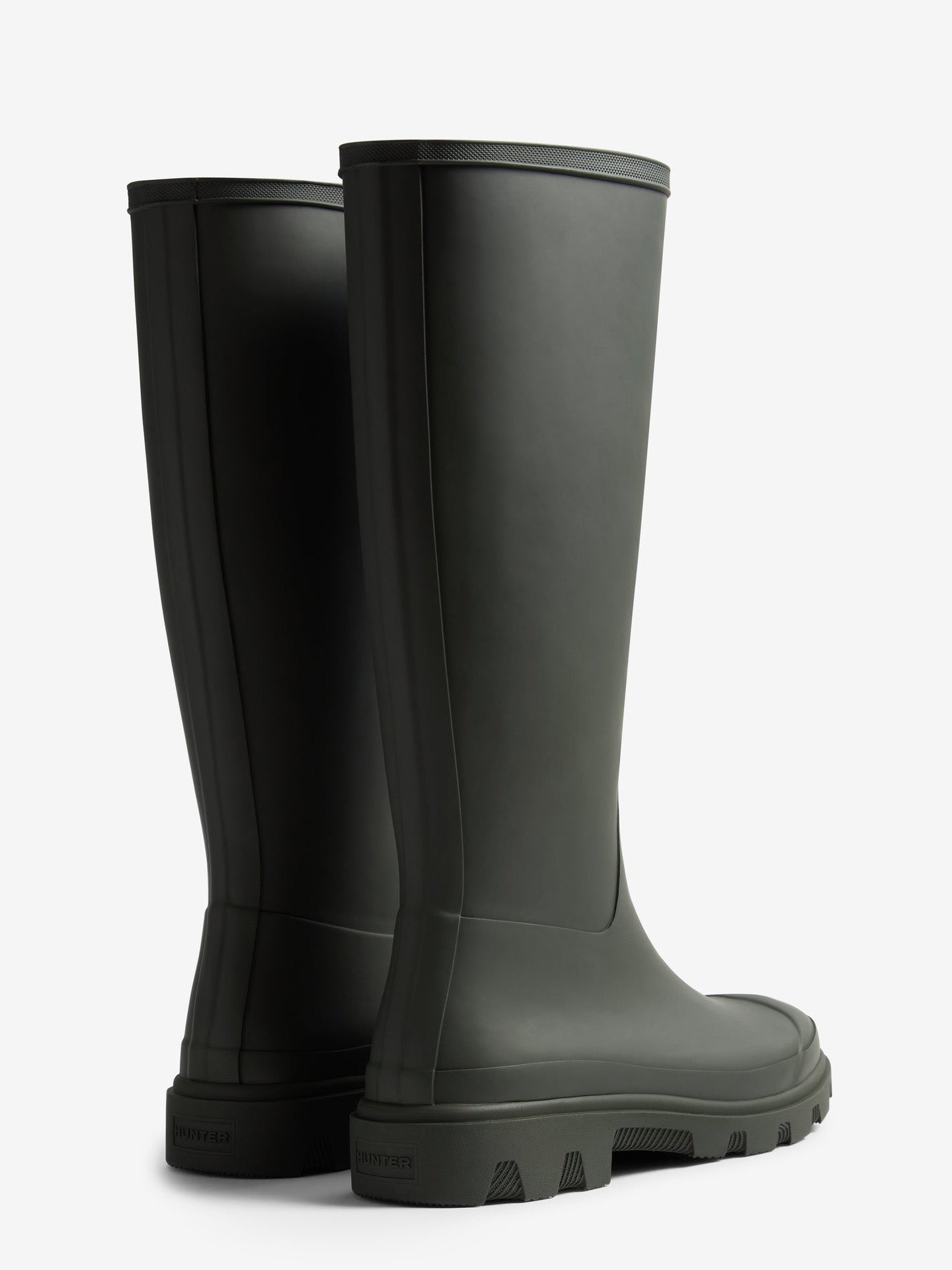 Unisex Downpour tall insulated boot, dark olive