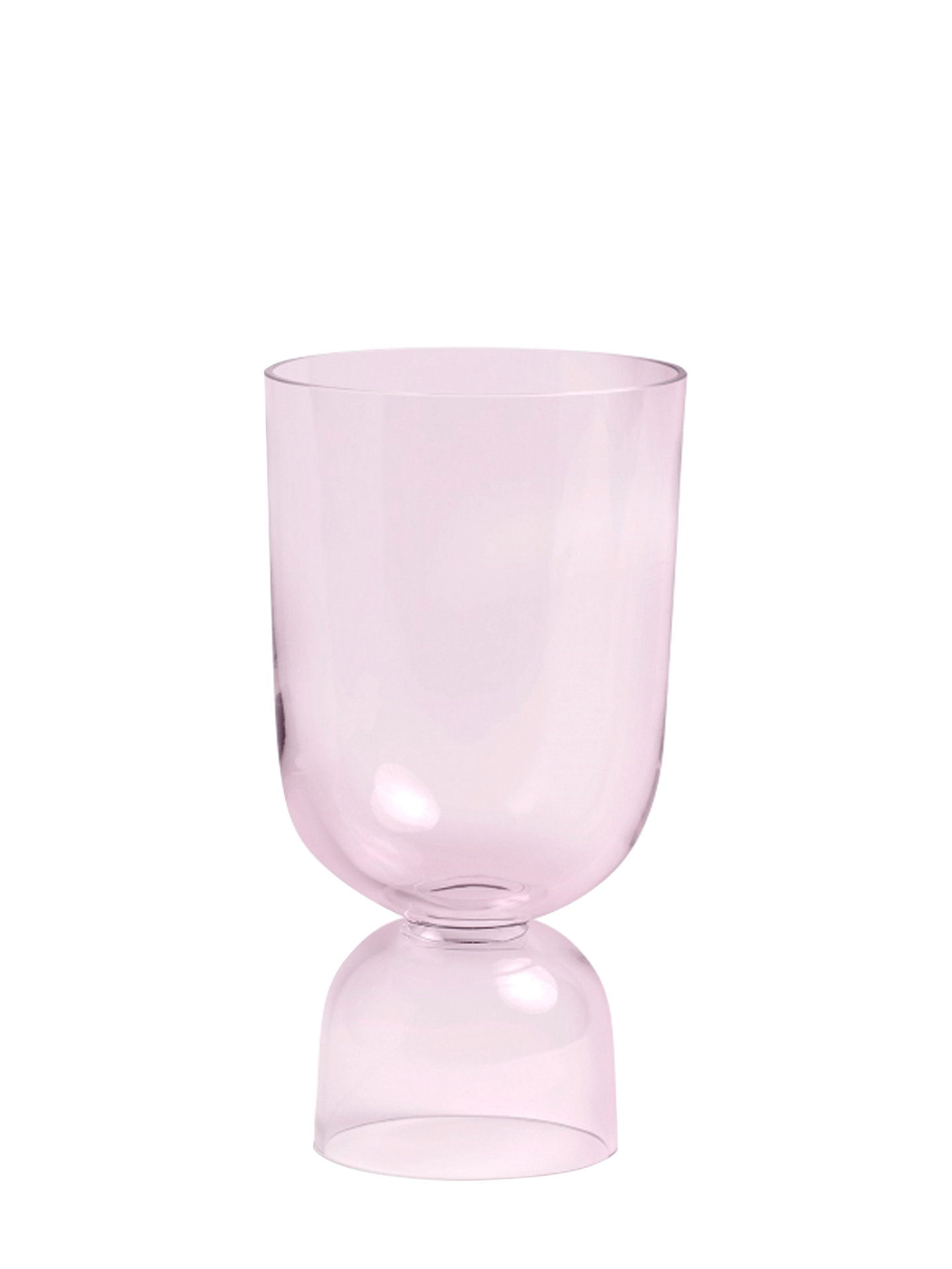 Bottoms Up Vase Soft Pink, S