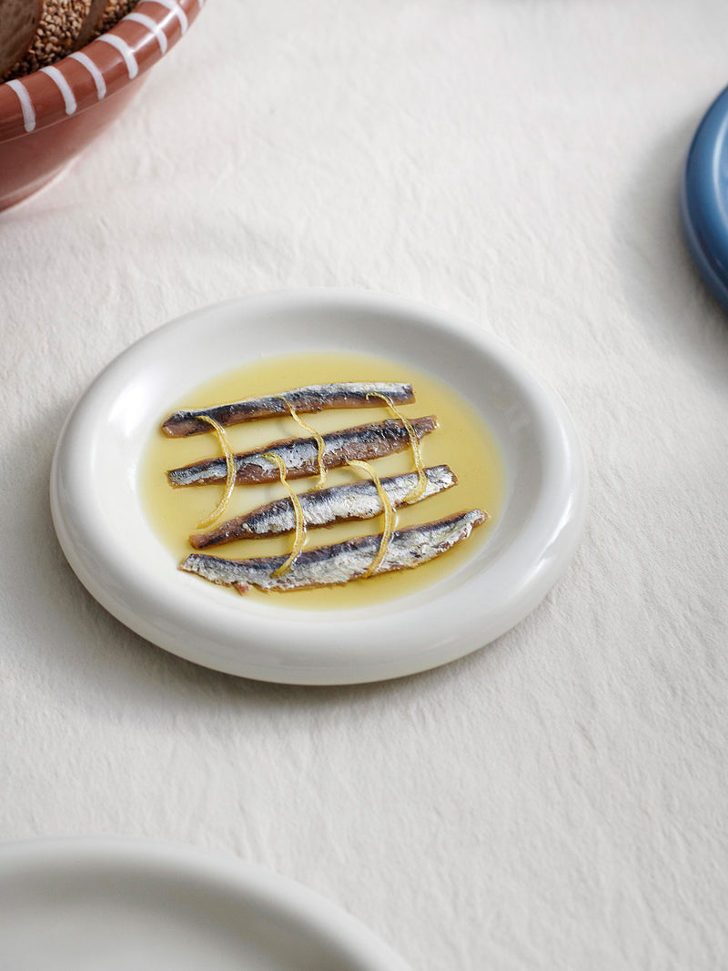 Barro small plate, off-white (Ø18)