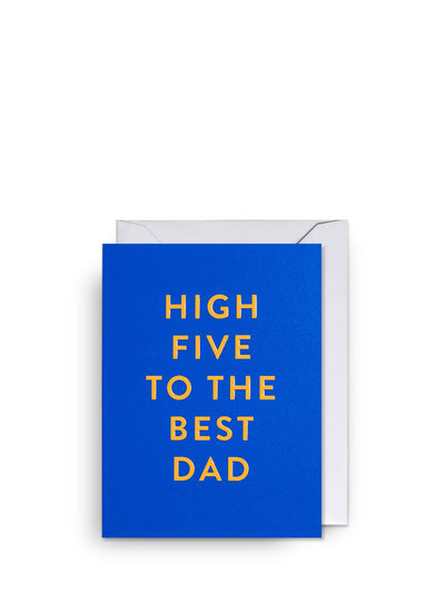 High five to the best Dad ever Mini Card