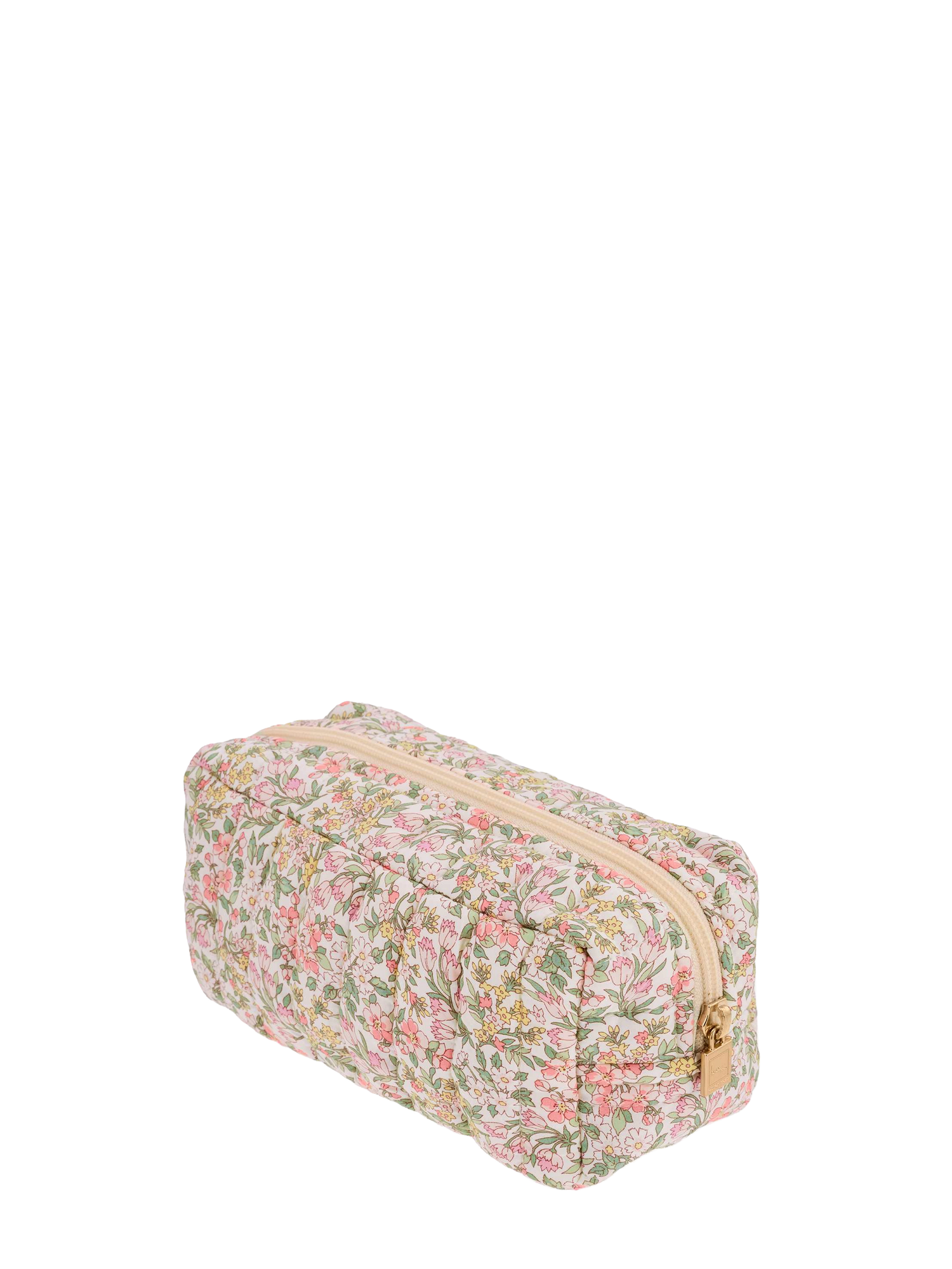 Pouch XS square, Liberty print Nazanin Pink