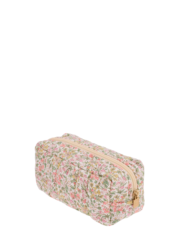 Pouch XS square, Liberty print Nazanin Pink