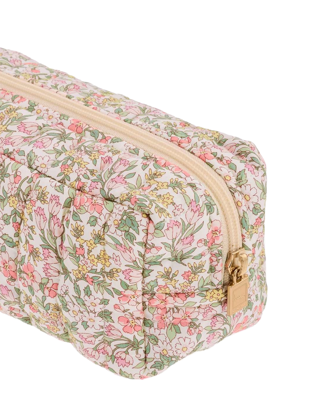 Pouch XS square, Liberty print Nazanin Pink