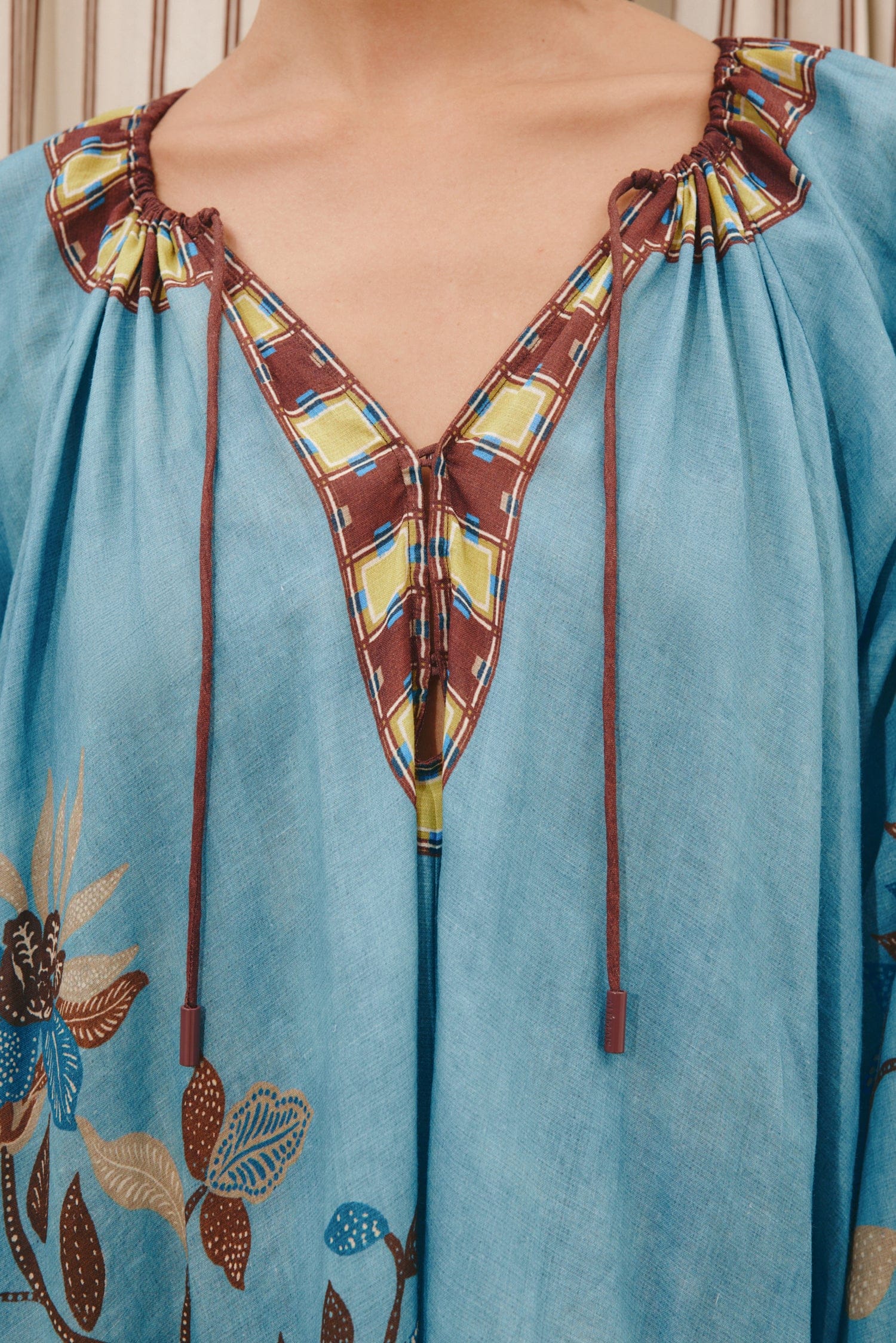 Georgie pool dress, blue-multicolour