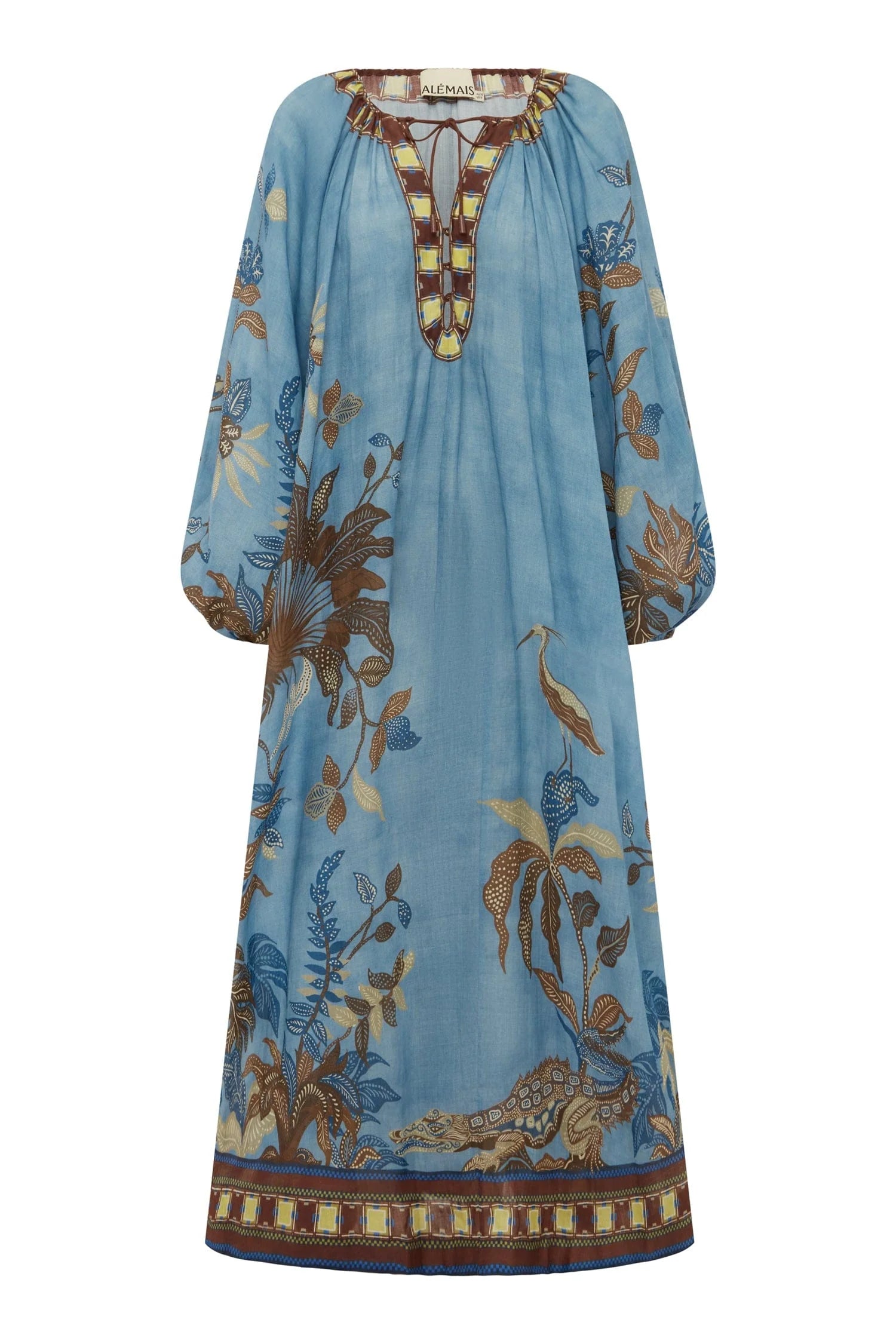 Georgie pool dress, blue-multicolour