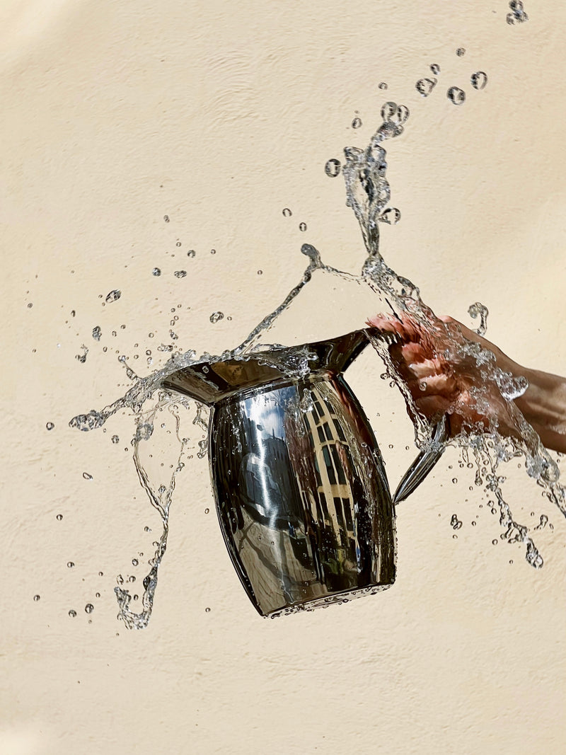 Indian steel pitcher, L (1,8 litres)