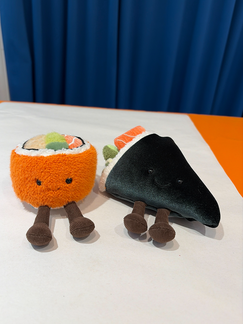 Amuseables coneroi temaki roll sushi, soft toy (18cm)