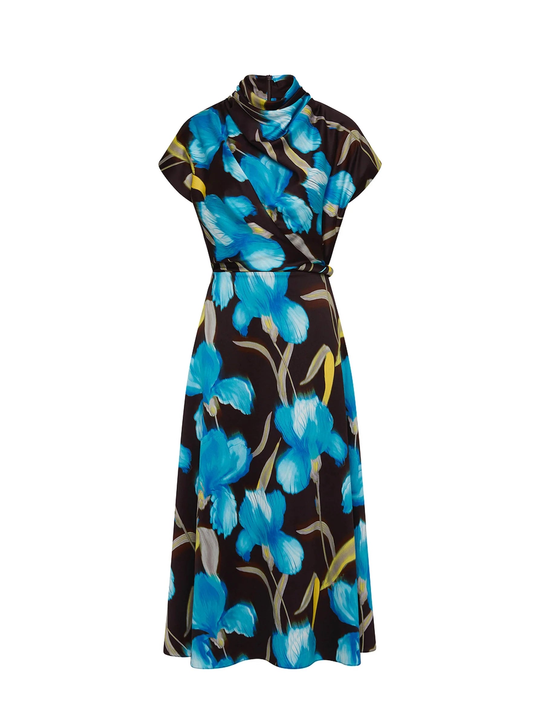 関税込>Rebecca Vallance*ジャカード ホルターミディドレス 関税込>Rebecca Vallance*ジャカード ホルターミディドレス