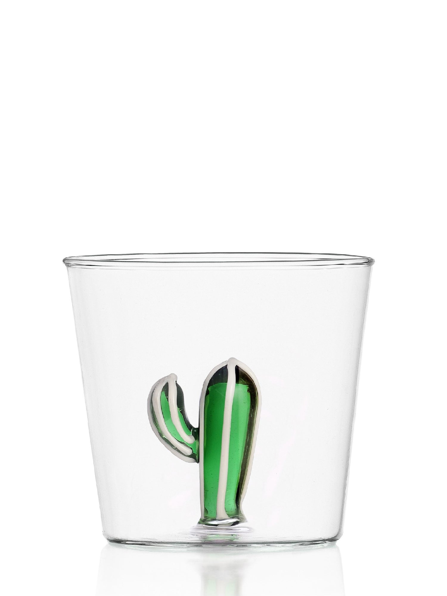 Green Cactus Tumbler, Desert Plants Collection