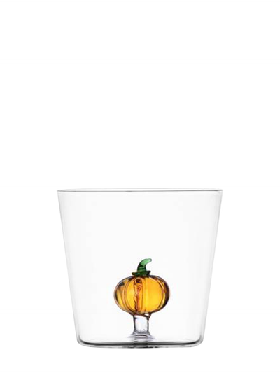Pumpkin Glass Tumbler, Vegetables Collection