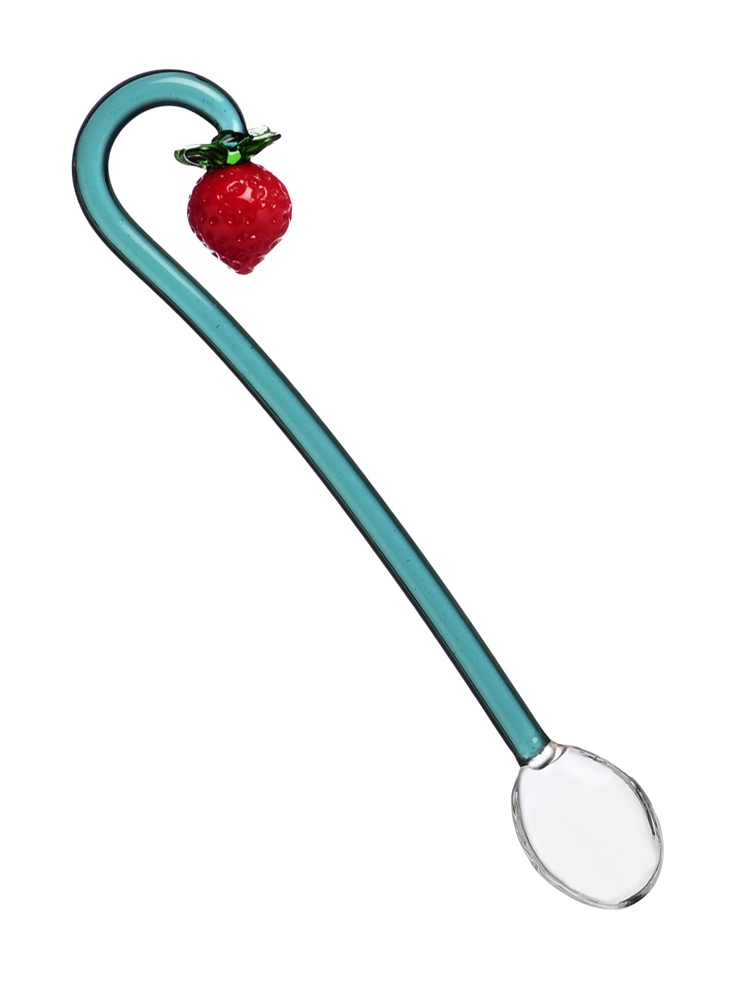 Glass Spoon Strawberry, Fruits & Flower Collection