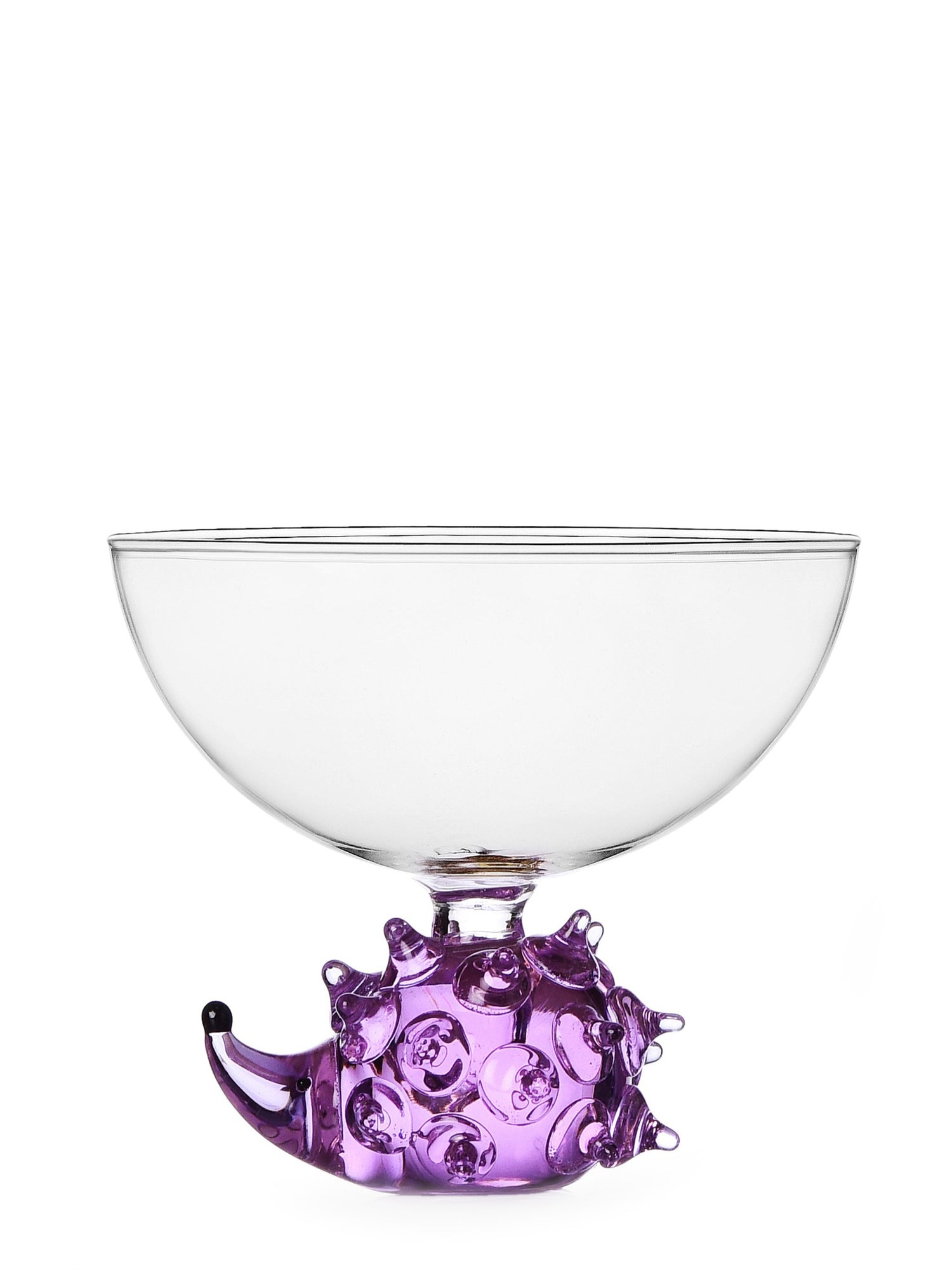 Purple Hedgehog bowl, Animal Farm Collection