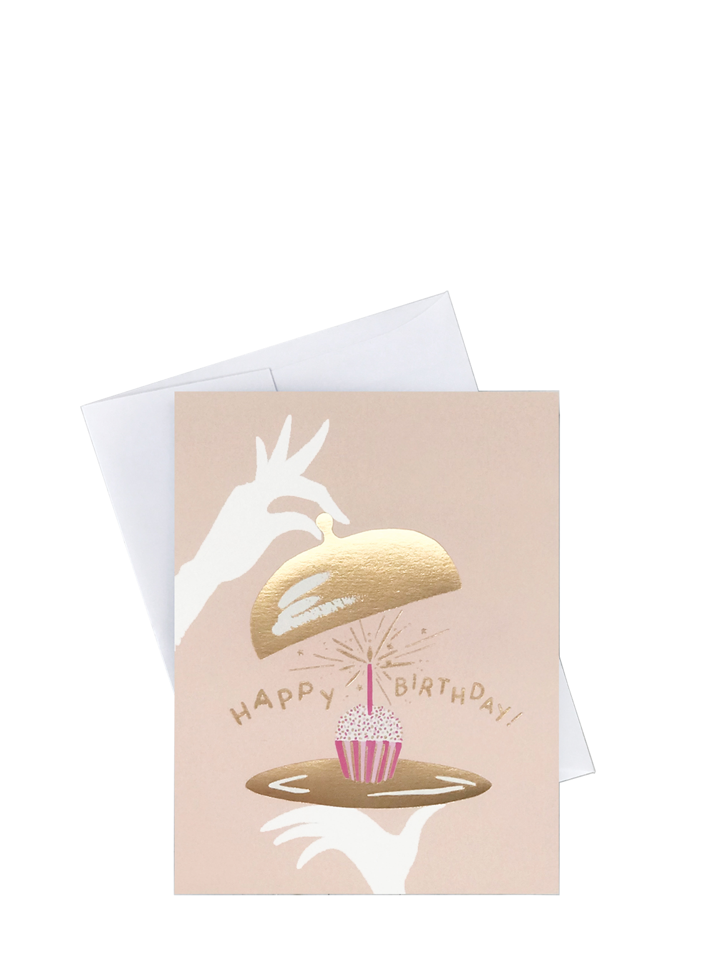 Sparkling Cupcake Birthday Card