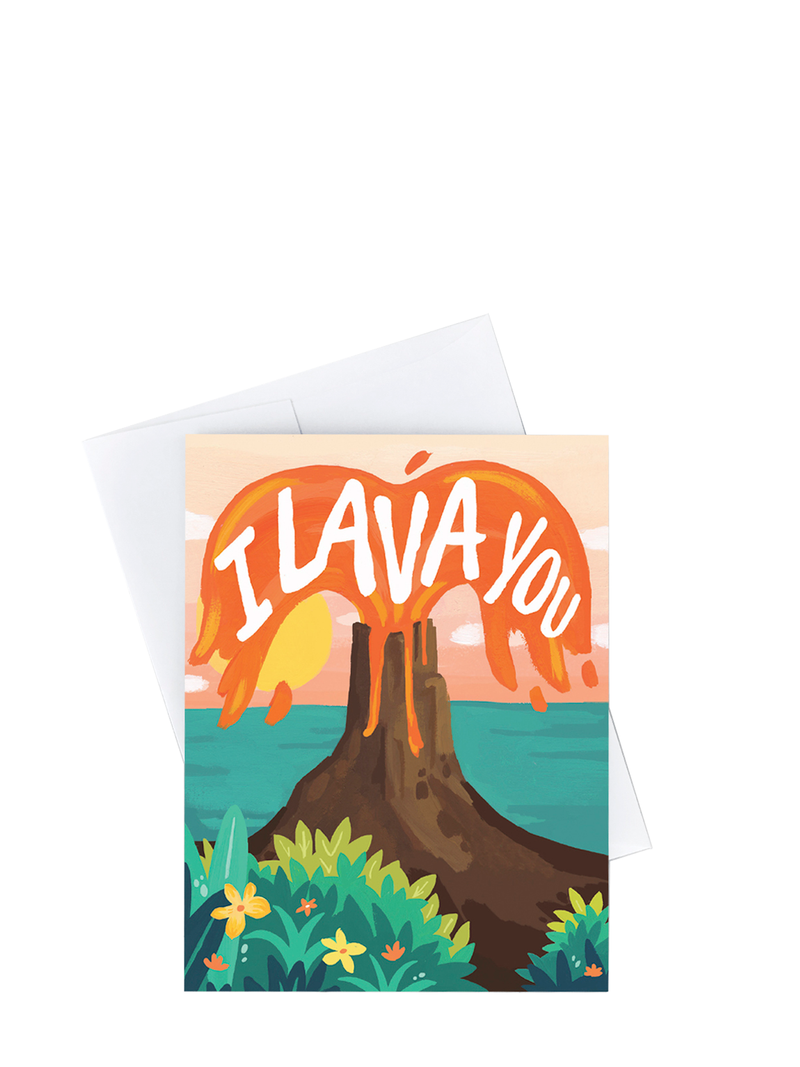 I Lava You Card