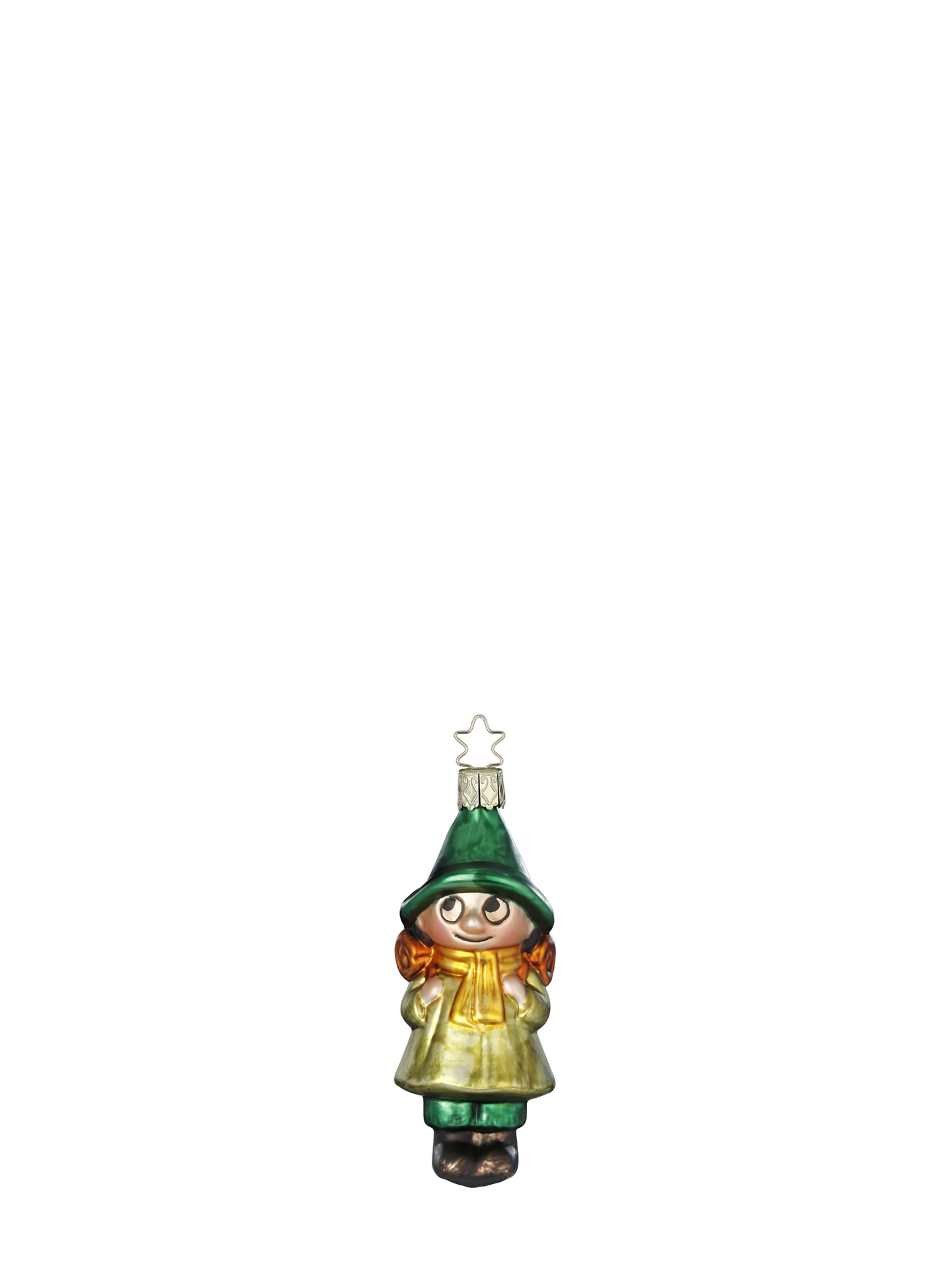 Snufkin glass ornament