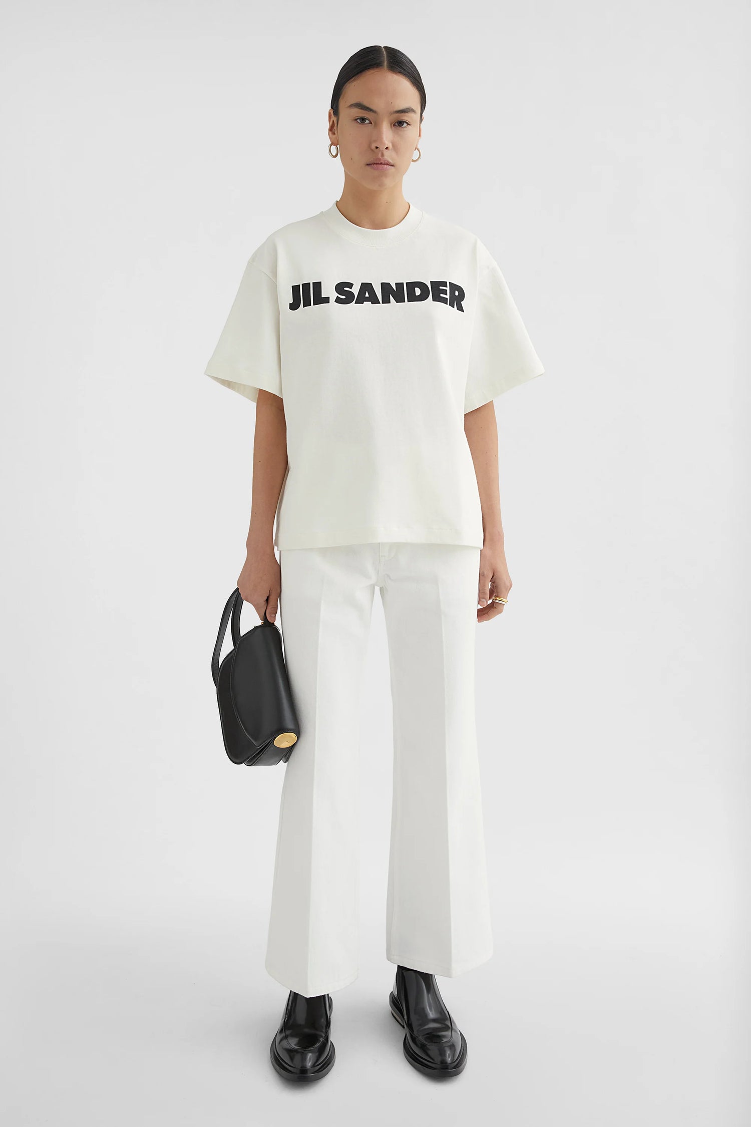 Logo t-shirt short sleeves, porcelain