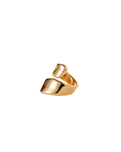 Solene Ring sz 6, gold
