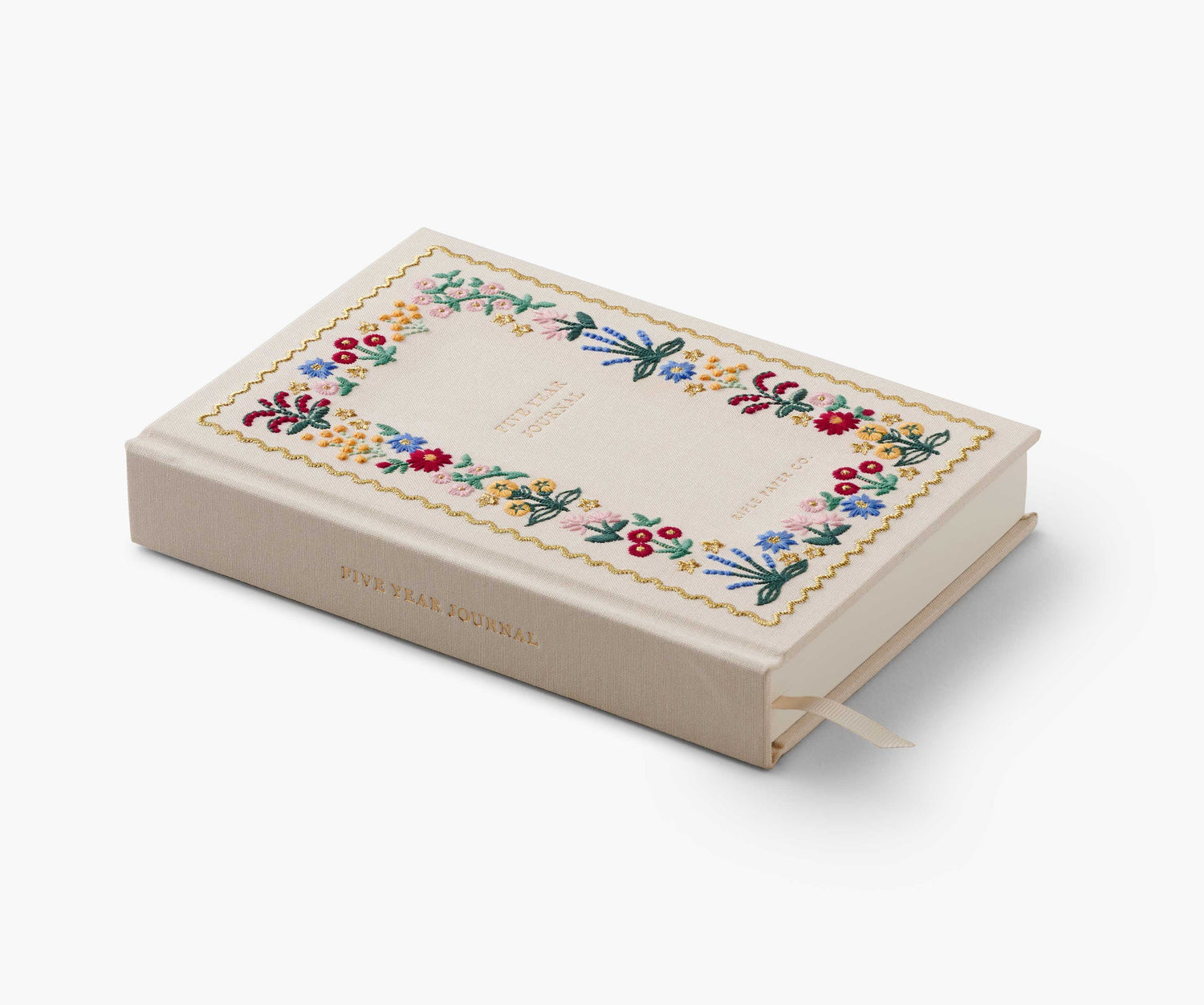Wildwood 5-year embroidered journal
