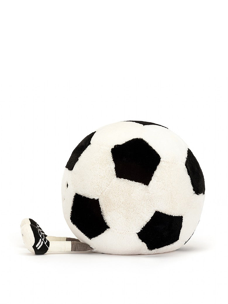 Jellycat: Amuseable Sports Football soft toy, black-white
