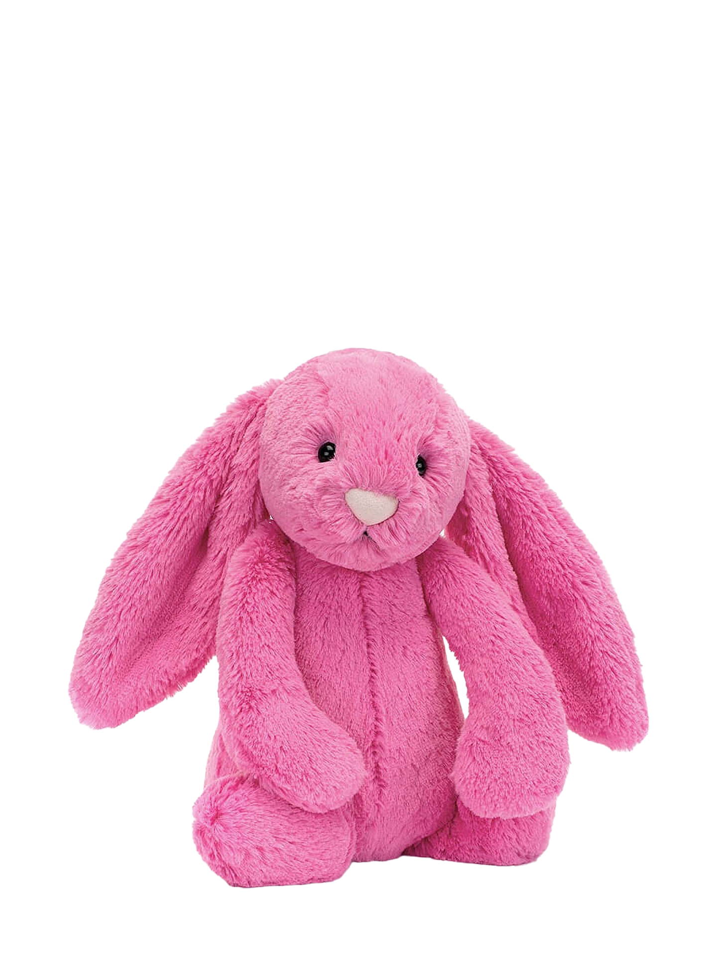 Bashful hot pink bunny, medium
