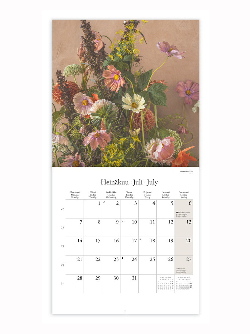 Wall Calendar 2025 by Kreetta Järvenpää (20x20 cm)