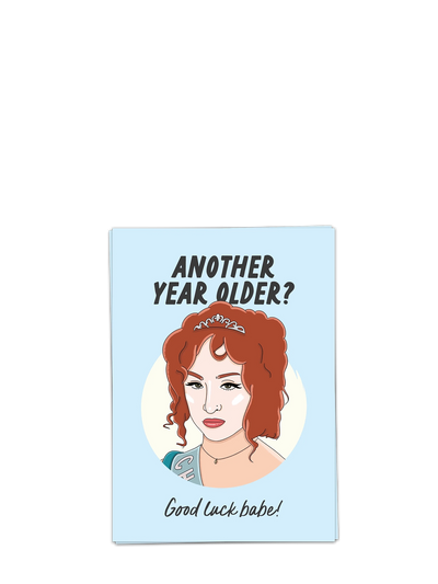Good luck babe, birthday card